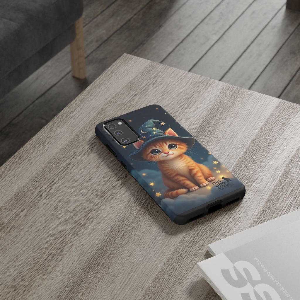 Cat-Themed Phone Case, Magical Cat Case, Pet Lover Gift, Cute Animal Accessories, Birthday Present For Cat Owners