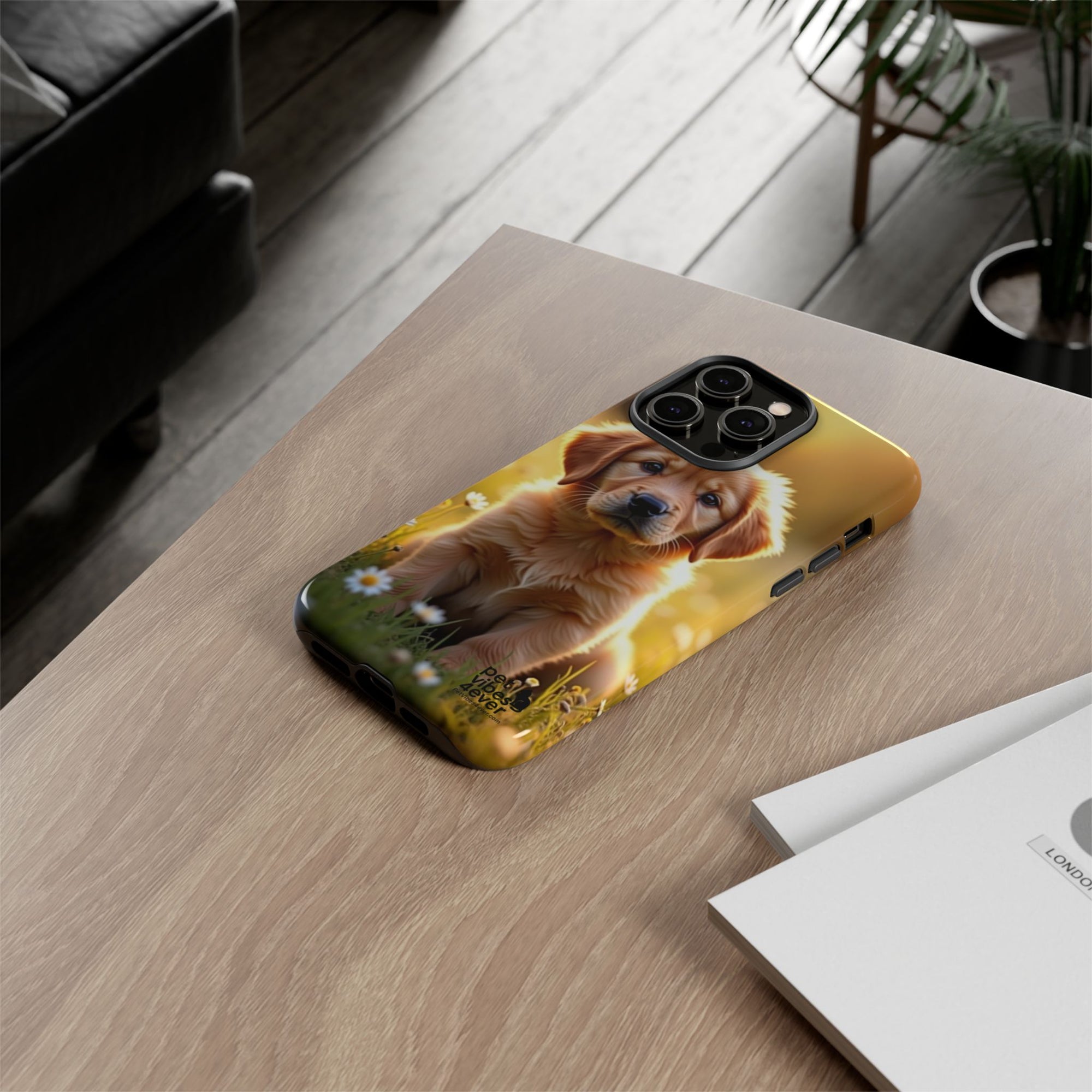 Golden Retriever Phone Case, Cute Dog Phone Cover, Pet Lover Gift, Tough Phone Cases, Puppy Design Mobile Protector