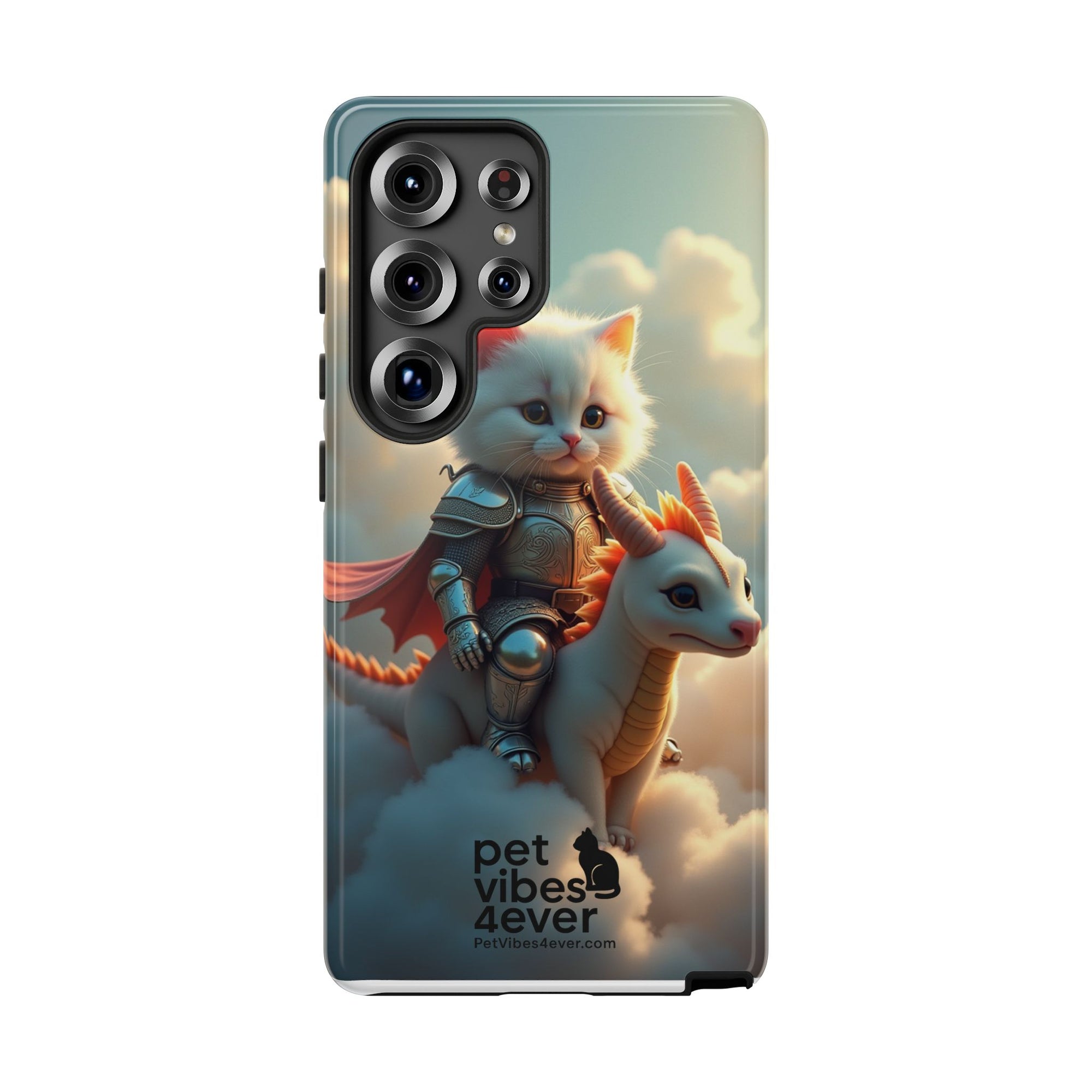 Funny Cat Phone Case, Cute Pet Lovers Gift, Cool Animal Accessory, Unique Phone Sleeve, Fantasy Vibe Phone Cover
