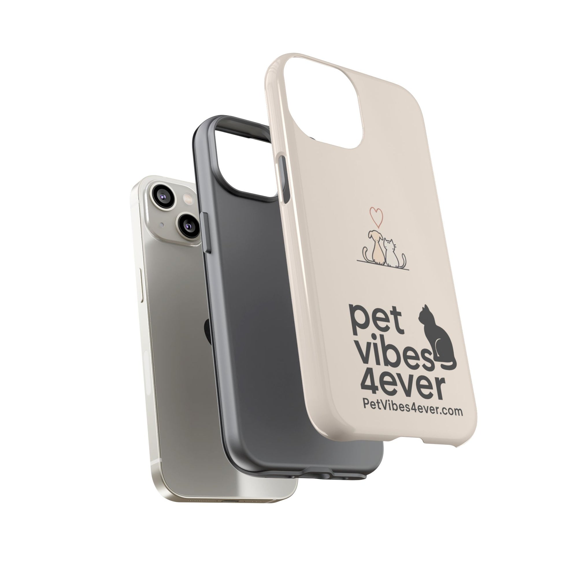 Pet Lovers Phone Case, Cute Animal Design, Tough Cases for Dog and Cat Lovers, Gift for Pet Owners, Unique Pet Accessory