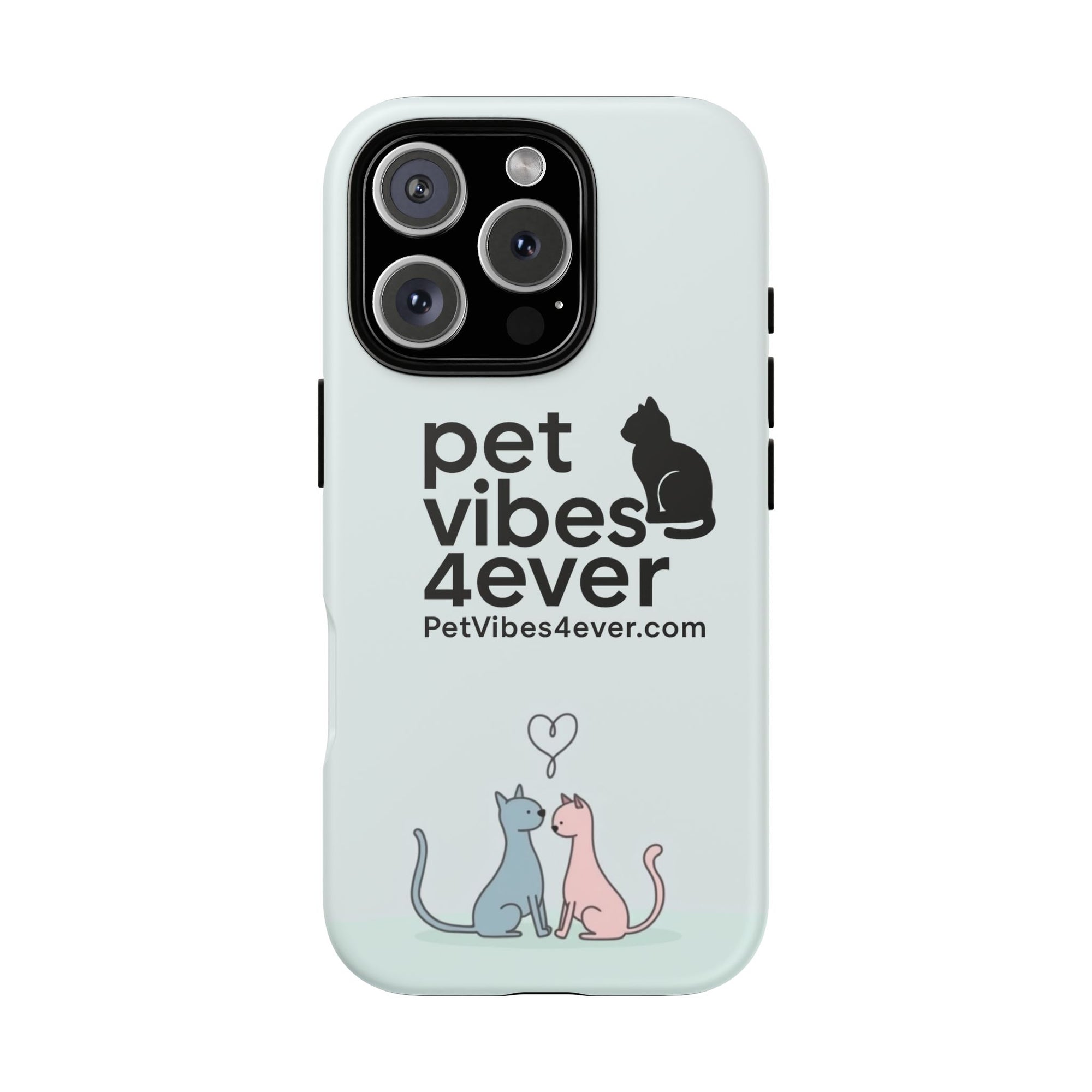 Pet Lover Phone Case - Cute Cat Lover Gift, Animal Protective Cover, Pet Vibes Merchandise, Birthday Present, Custom Phone Accessory