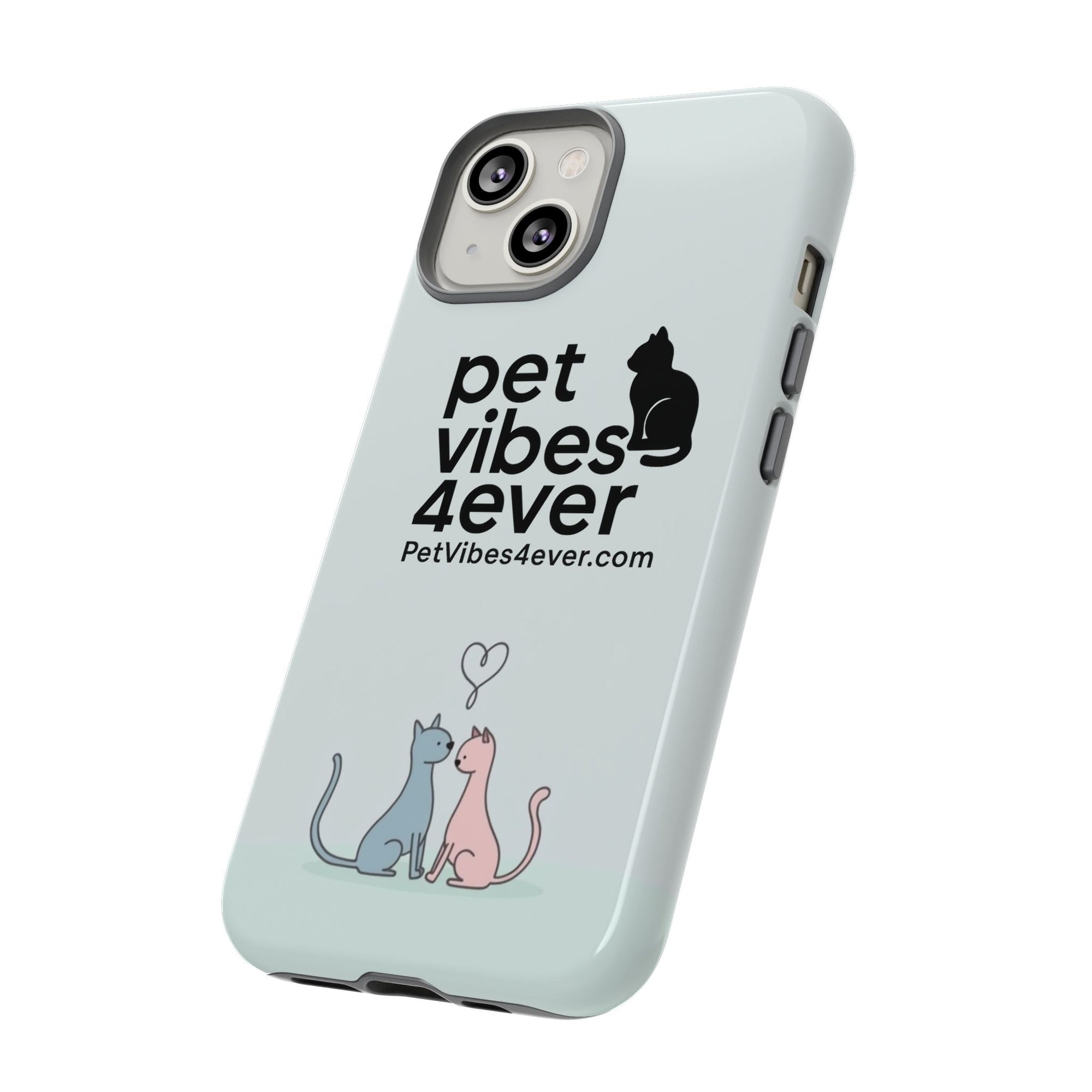 Pet Lover Phone Case - Cute Cat Lover Gift, Animal Protective Cover, Pet Vibes Merchandise, Birthday Present, Custom Phone Accessory