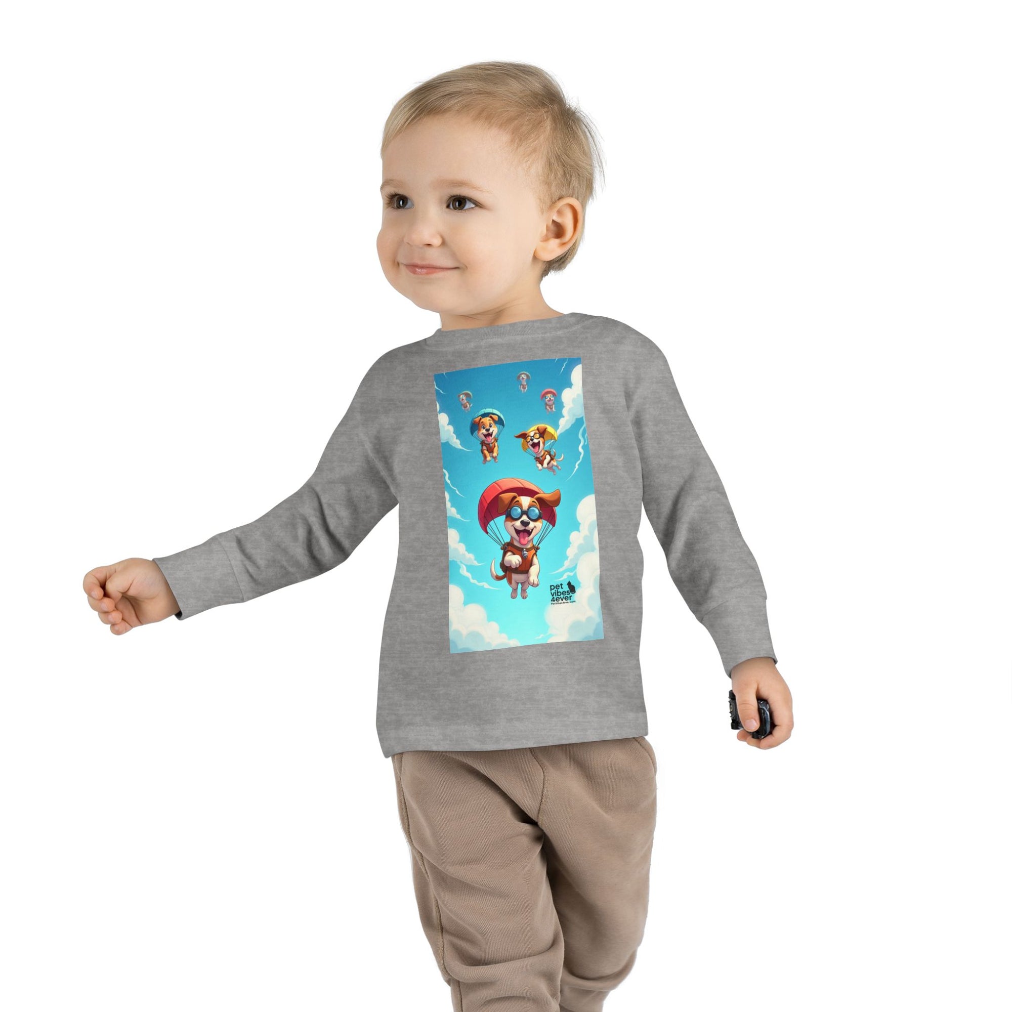 Toddler Superhero Long Sleeve Tee, Cute Kids Shirt, Birthday Gift, Party Outfit, Everyday Wear, Playdate Style