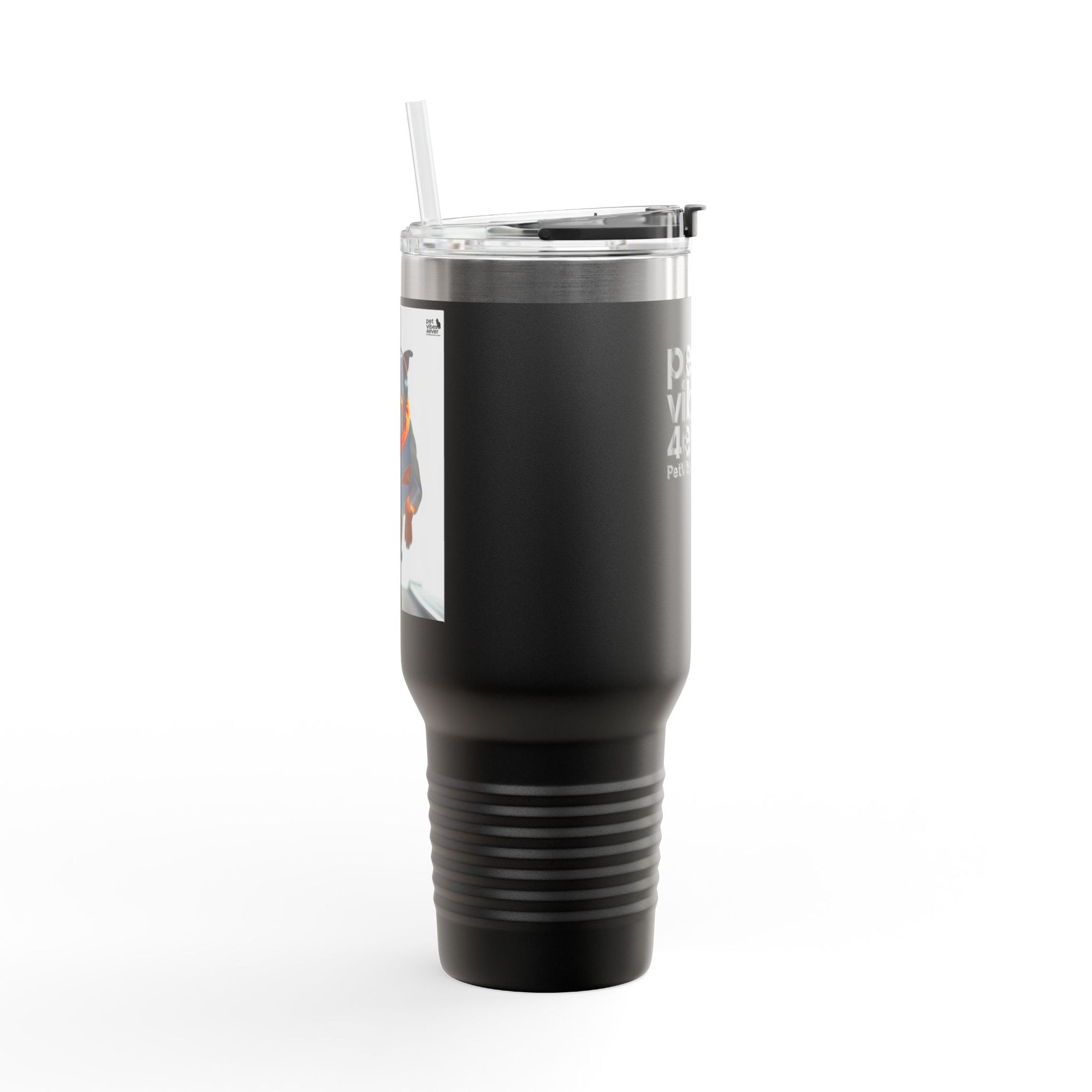 Insulated Travel Mug - Perfect for Pet Lovers, Coffee Enthusiasts, Travel, Gift for Holidays, Eco-Friendly Drinkware, Customizable