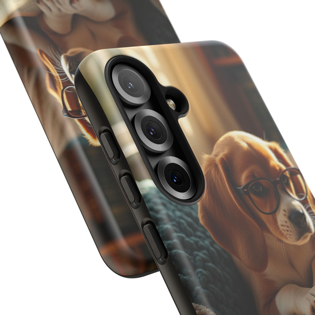 Dog-Themed Phone Case with "Pet Vibes Forever" Design, Cute Dog Accessories, Pet Lover Gift, Phone Cover, Animal Lover Decor