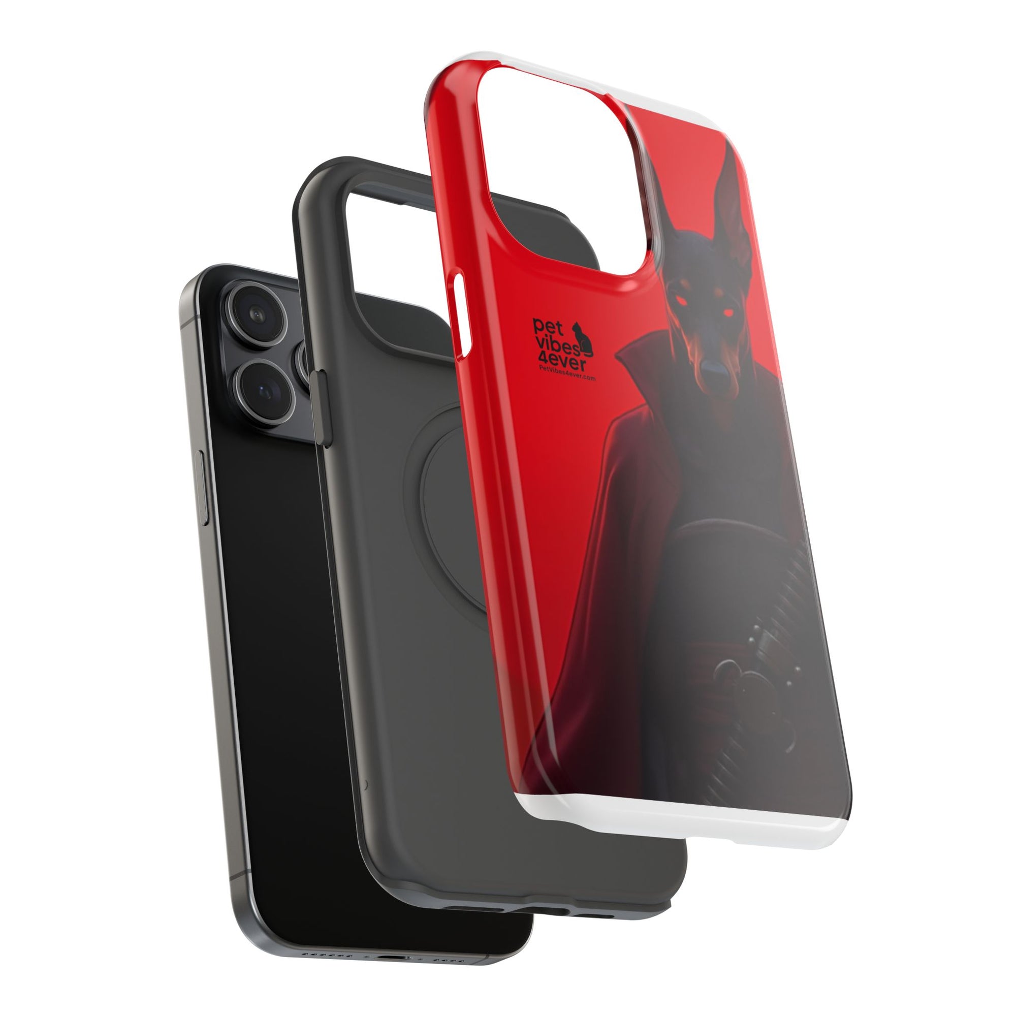 Impact-Resistant Phone Cases with Bold Dog Design, Durable Silicone, Gifts for Dog Lovers, Unique Cell Phone Accessories, Pet-Themed Gifts