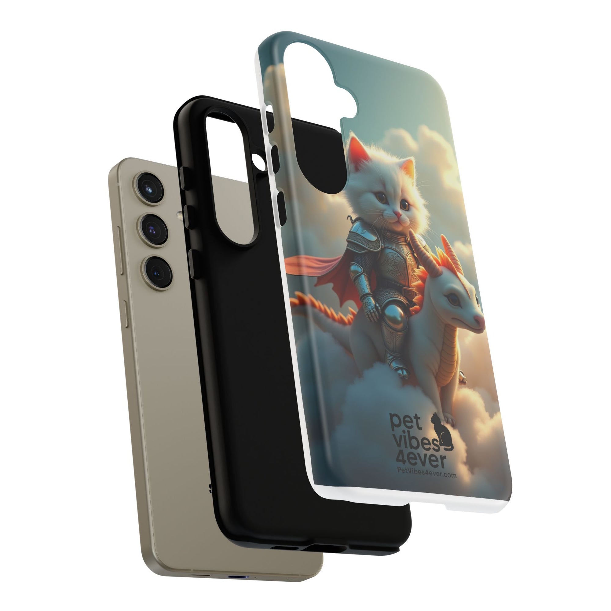 Funny Cat Phone Case, Cute Pet Lovers Gift, Cool Animal Accessory, Unique Phone Sleeve, Fantasy Vibe Phone Cover