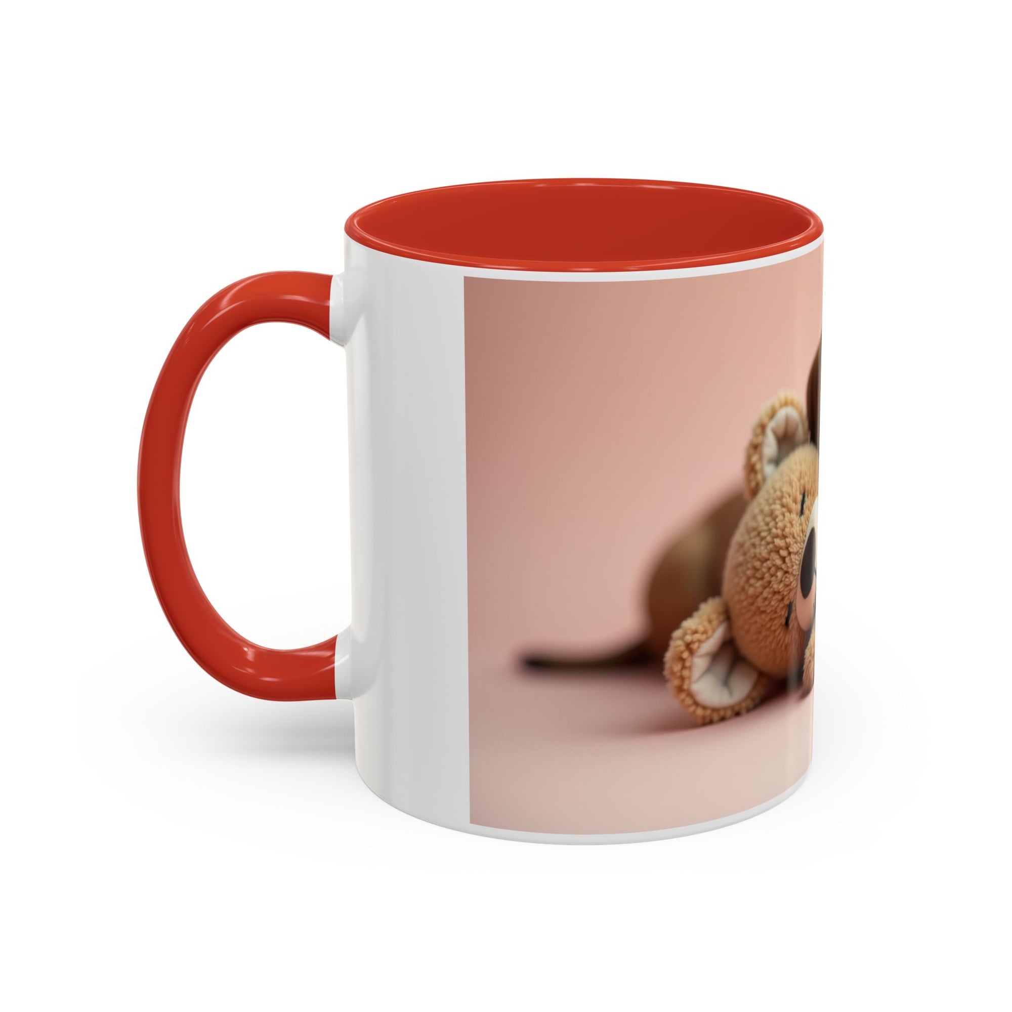 Cute Dog and Toy Accent Coffee Mug - Perfect for Pet Lovers, Gift for Animal Enthusiasts, Adorable Mug for Home and Office