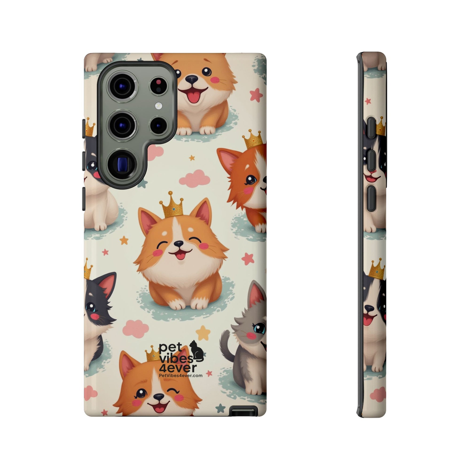 Cute Pet Phone Case, Animal Lover Gift, Dog Cat Lover Accessory, Phone Cover for Pet Parents, Birthday Gift for Pet Owners