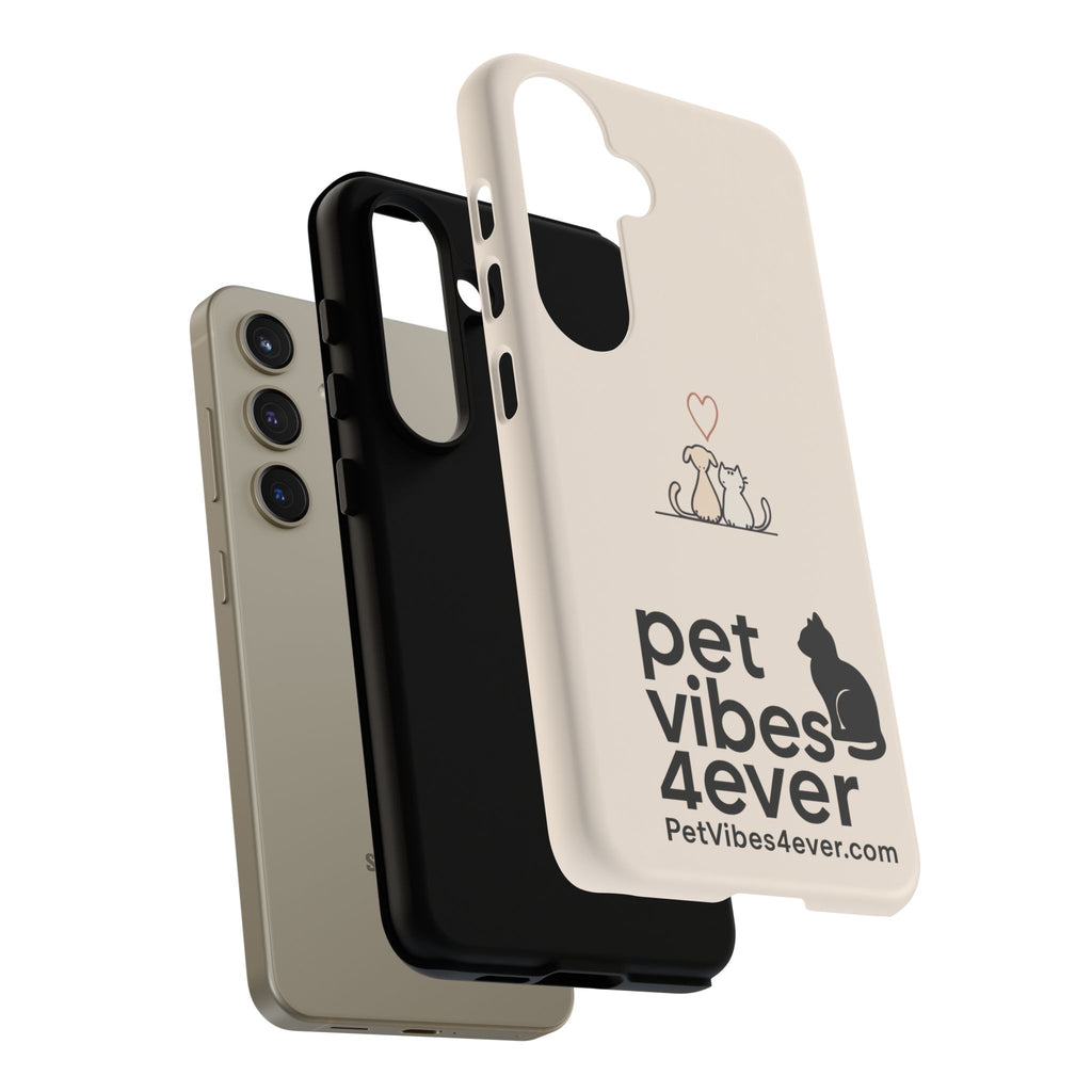 Cute Cat Phone Case - Pet Lovers Gift, Tough Cases, Customizable, Animal Lover, Cat Mom/Dad, Funny Cat Merchandise