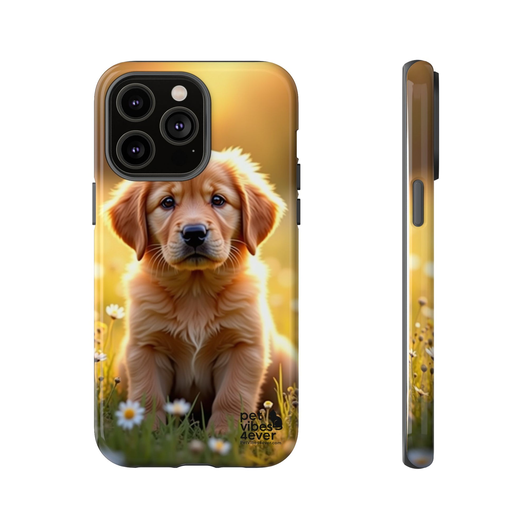Golden Retriever Phone Case, Cute Dog Phone Cover, Pet Lover Gift, Tough Phone Cases, Puppy Design Mobile Protector