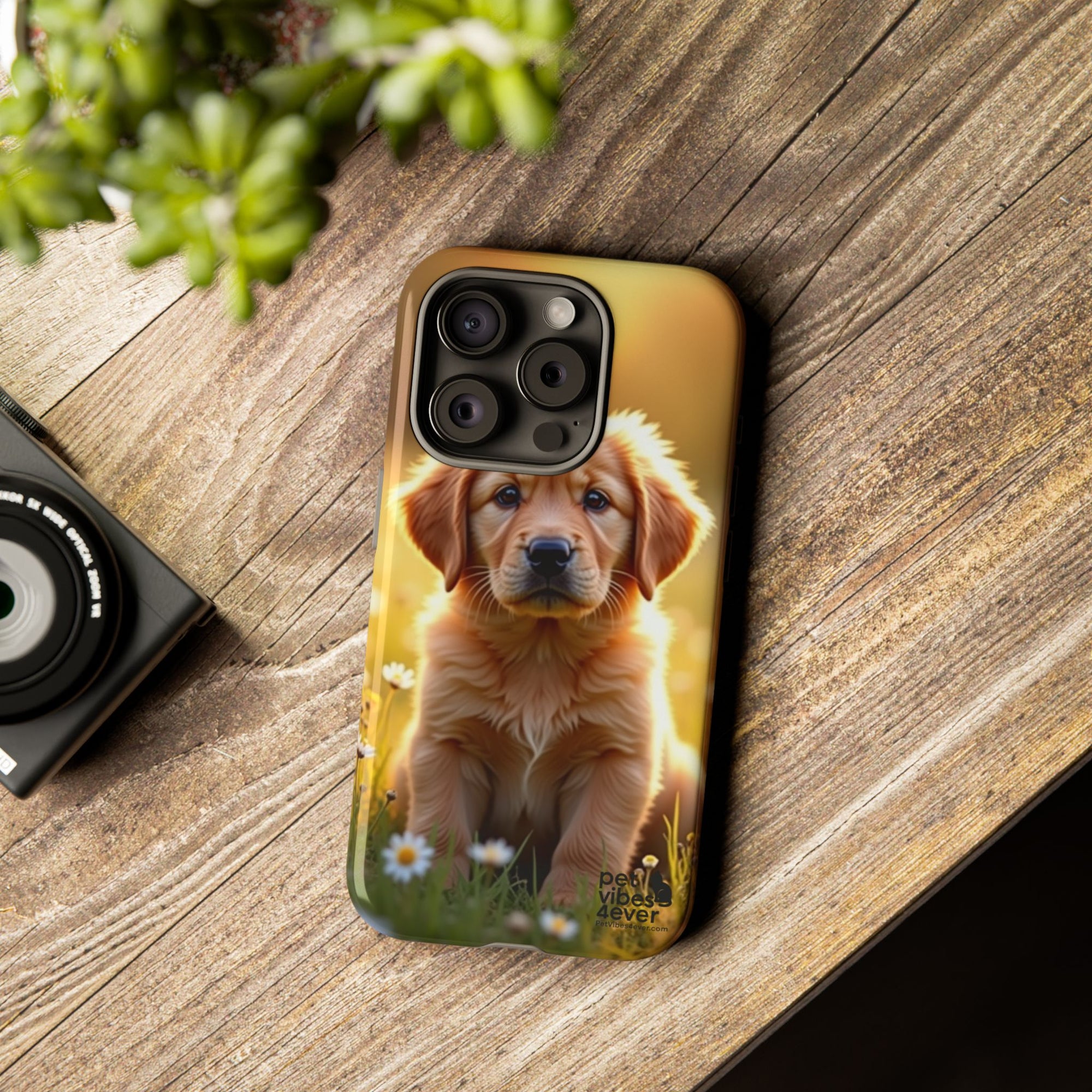 Golden Retriever Phone Case, Cute Dog Phone Cover, Pet Lover Gift, Tough Phone Cases, Puppy Design Mobile Protector