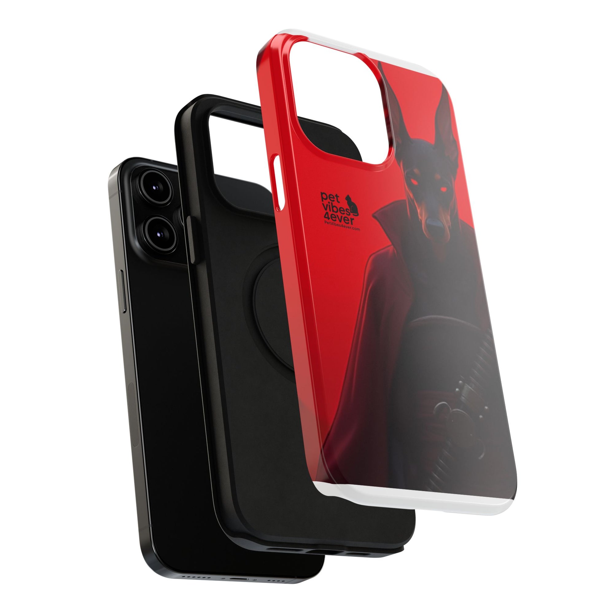 Impact-Resistant Phone Cases with Bold Dog Design, Durable Silicone, Gifts for Dog Lovers, Unique Cell Phone Accessories, Pet-Themed Gifts