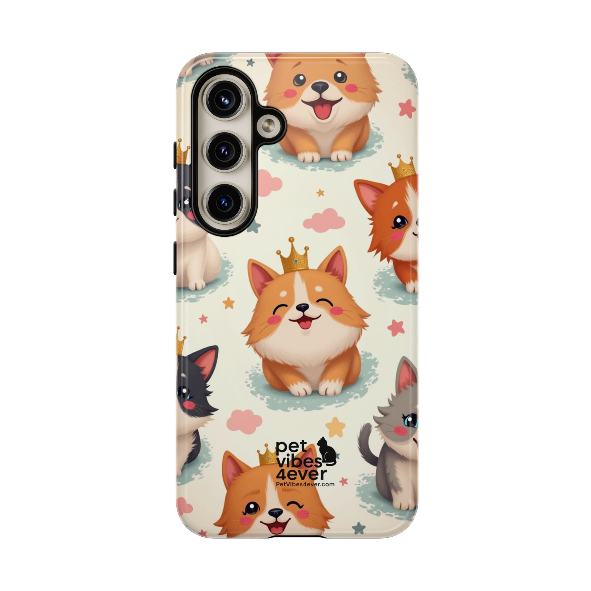 Cute Pet Phone Case, Animal Lover Gift, Dog Cat Lover Accessory, Phone Cover for Pet Parents, Birthday Gift for Pet Owners