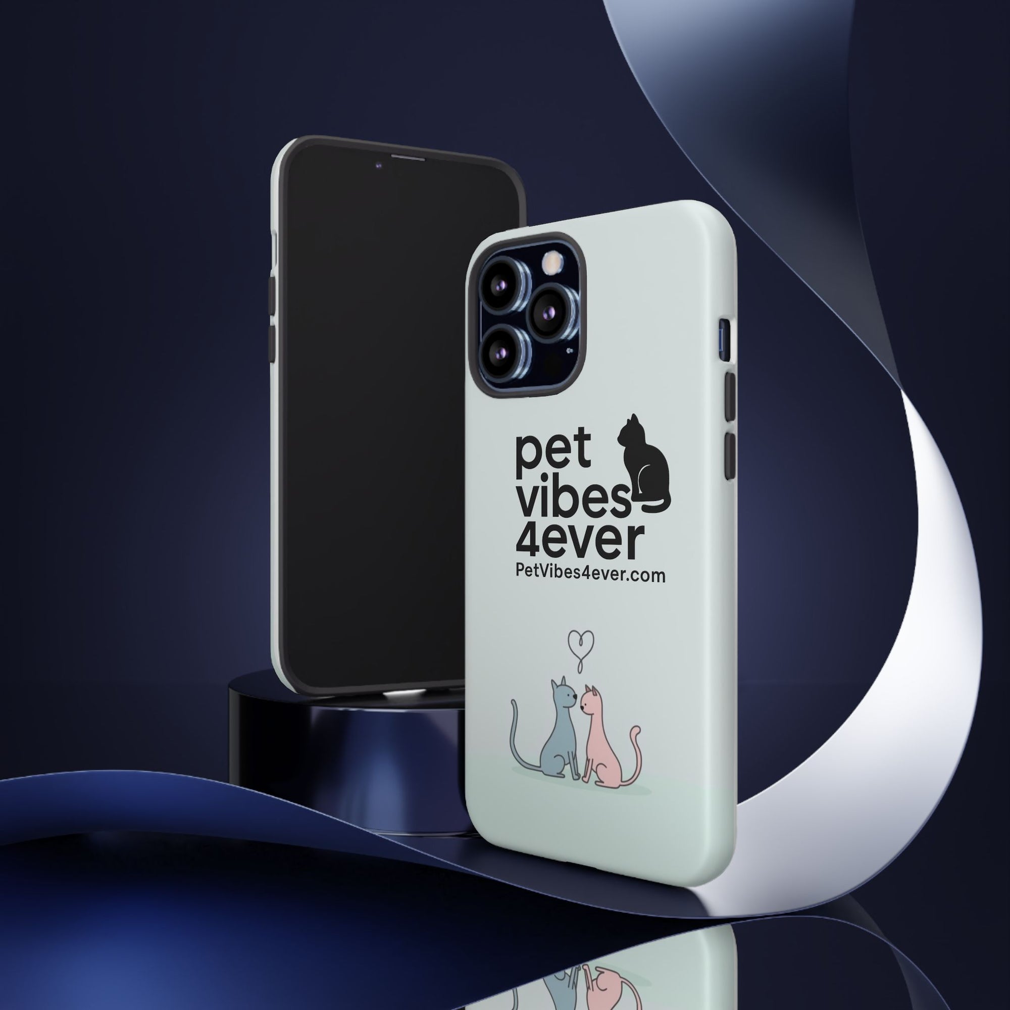 Pet Lover Phone Case - Cute Cat Lover Gift, Animal Protective Cover, Pet Vibes Merchandise, Birthday Present, Custom Phone Accessory