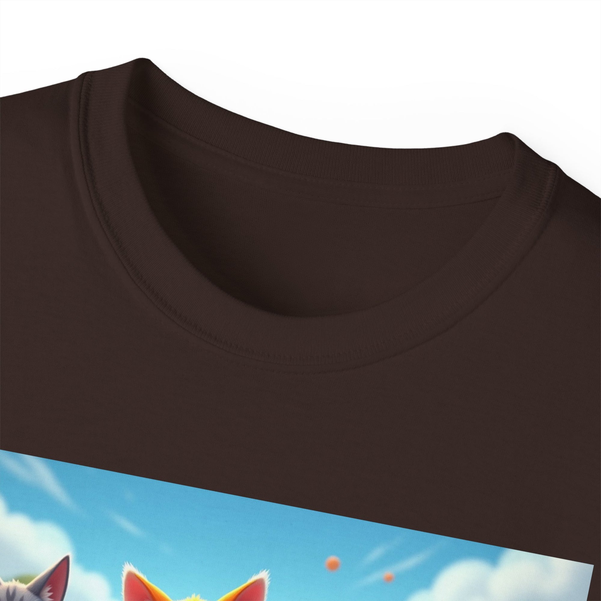 Cartoon Racing Friends Unisex Tee, Fun Gift for Gamers, Kid-Approved Style, Birthday Present, Family Game Night Apparel