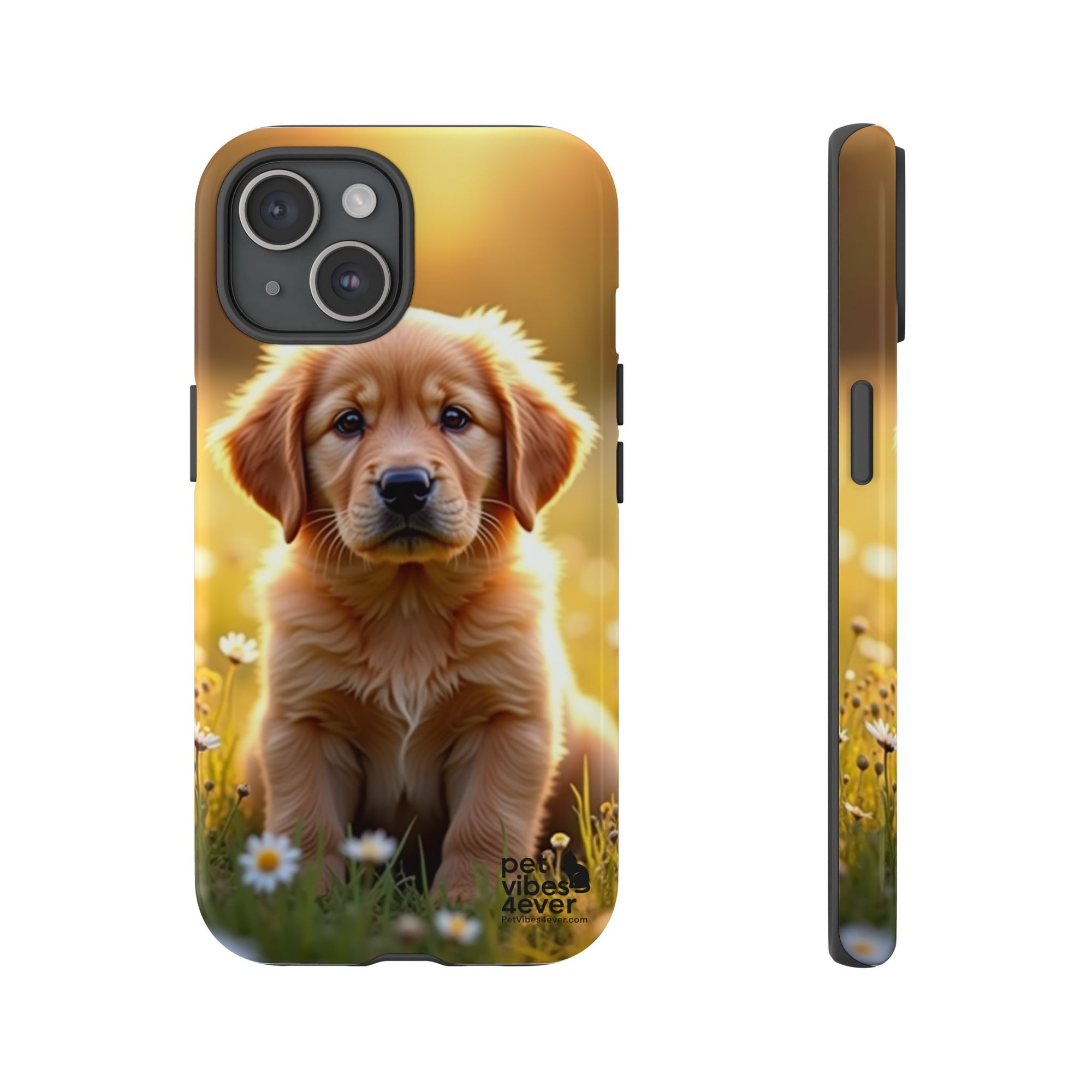 Golden Retriever Phone Case, Cute Dog Phone Cover, Pet Lover Gift, Tough Phone Cases, Puppy Design Mobile Protector