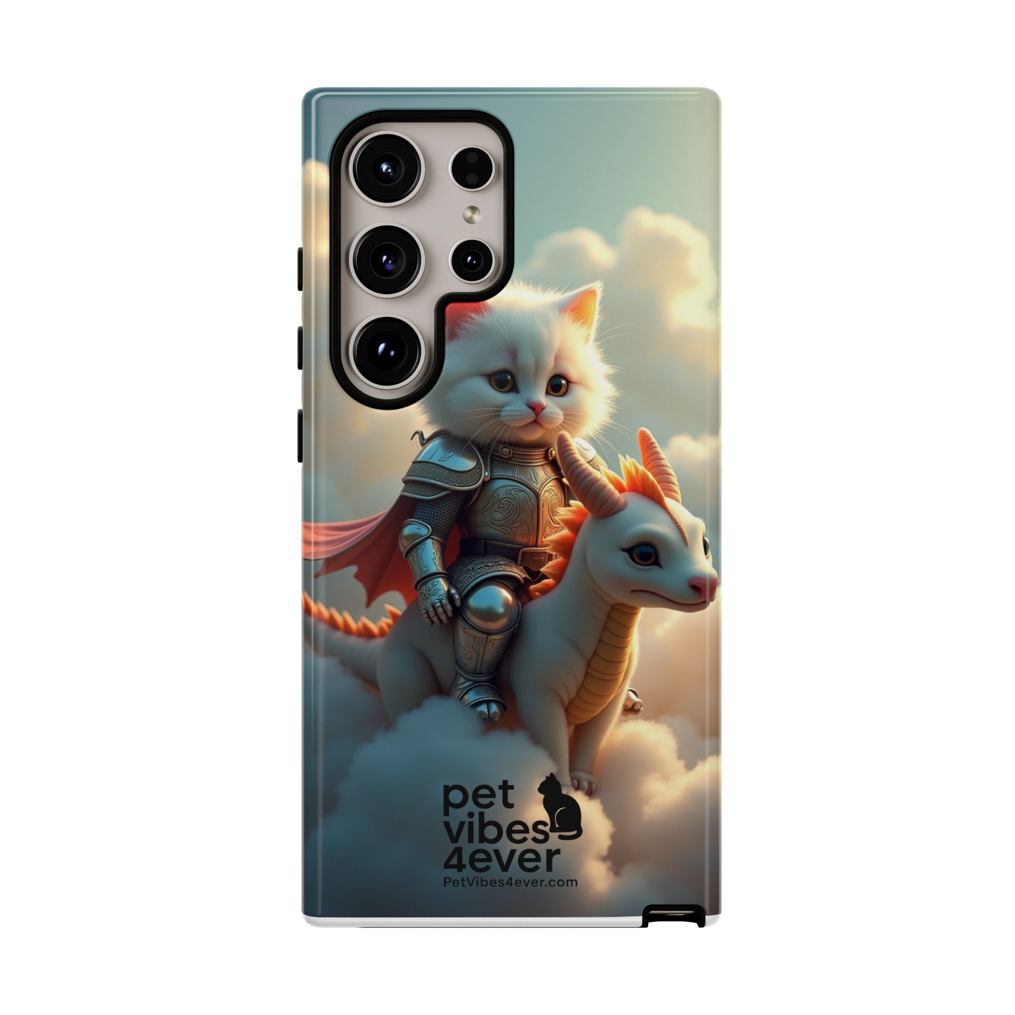 Funny Cat Phone Case, Cute Pet Lovers Gift, Cool Animal Accessory, Unique Phone Sleeve, Fantasy Vibe Phone Cover