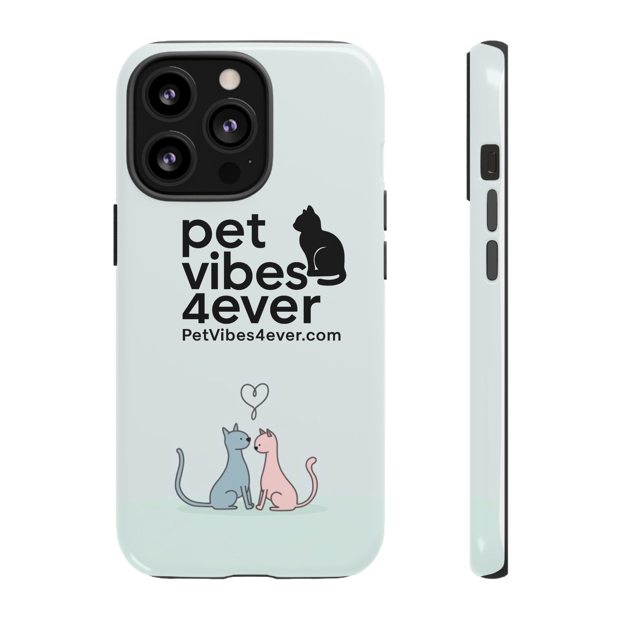 Pet Lover Phone Case - Cute Cat Lover Gift, Animal Protective Cover, Pet Vibes Merchandise, Birthday Present, Custom Phone Accessory