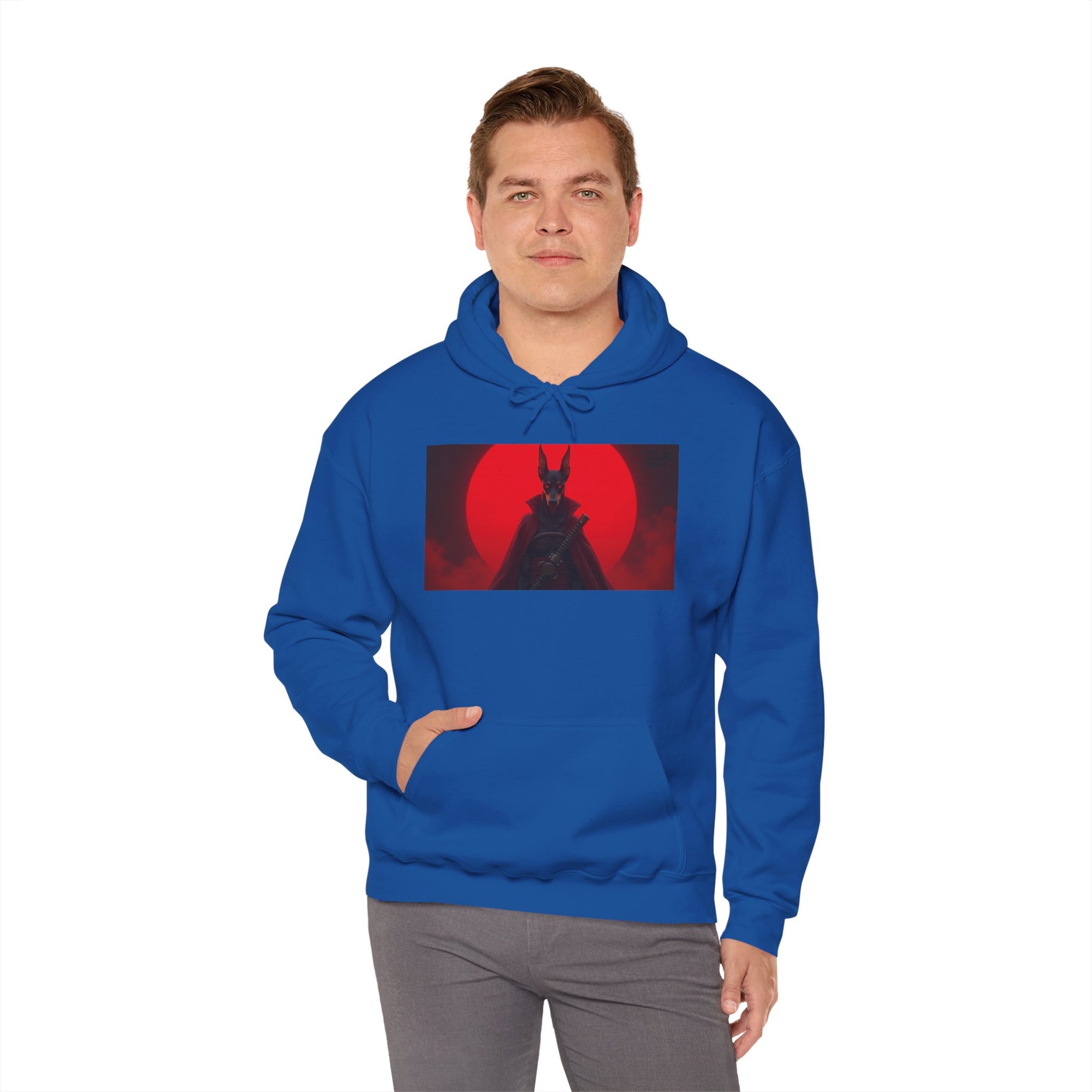 Red Sun Graphic Hoodie for Fans, Perfect for Cozy Days, Gifting, Festivals, and Casual Outings.
