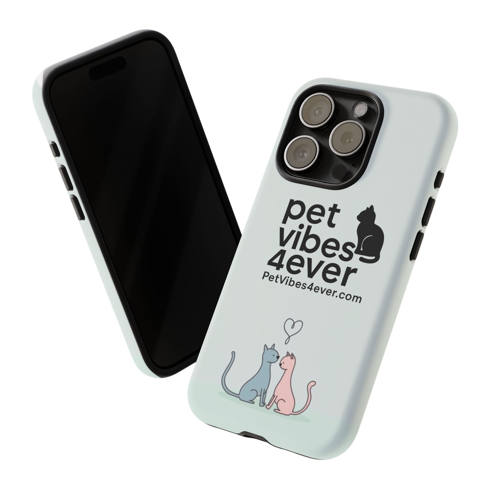 Pet Lover Phone Case - Cute Cat Lover Gift, Animal Protective Cover, Pet Vibes Merchandise, Birthday Present, Custom Phone Accessory