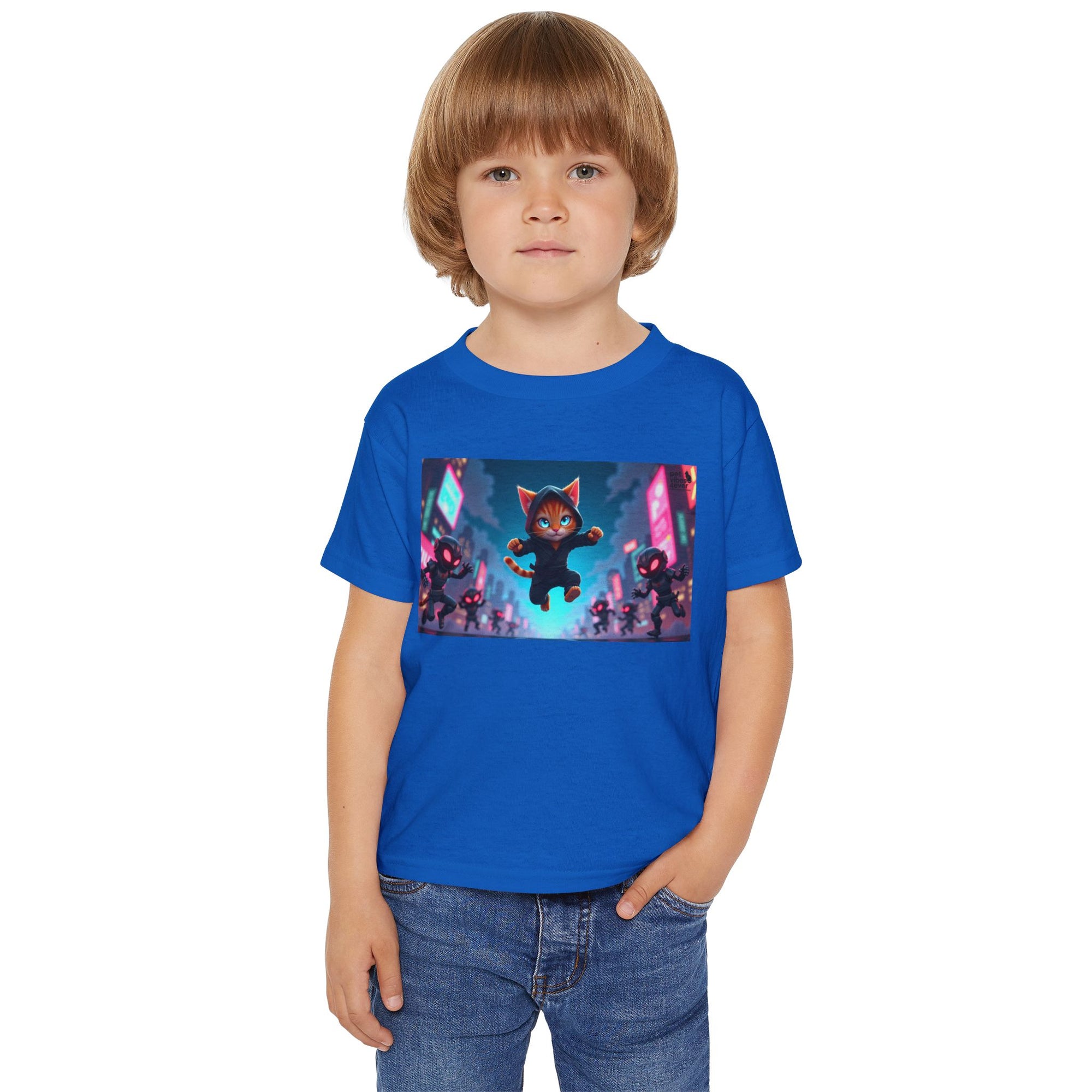 Playful Cartoon Toddler T-Shirt with Fun Design, Kids Apparel, Gift for Toddlers, Birthday Outfit, Everyday Wear, Cartoon Shirt