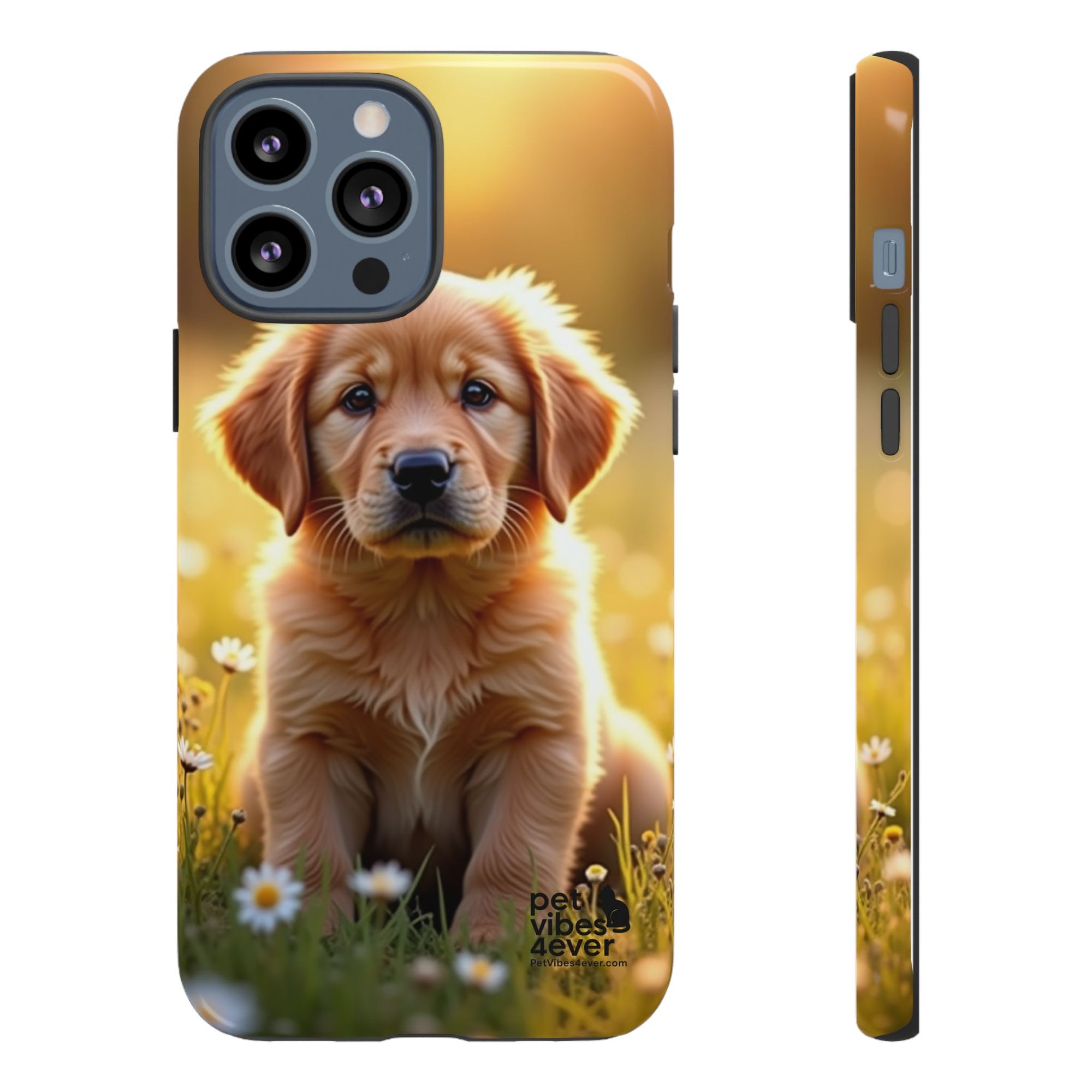 Golden Retriever Phone Case, Cute Dog Phone Cover, Pet Lover Gift, Tough Phone Cases, Puppy Design Mobile Protector