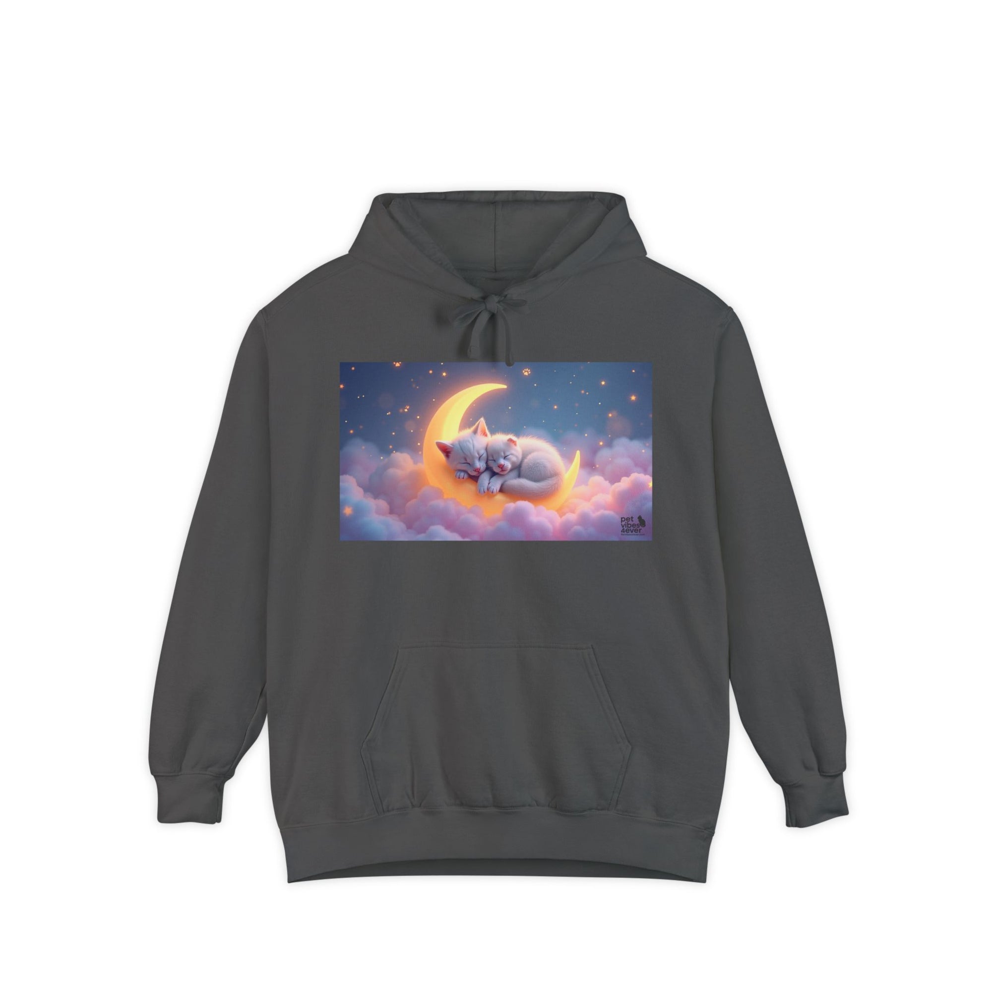 Dreamy Cat Hoodie, Cozy Unisex Hoodie, Cute Hoodie for Cat Lovers, Stylish Gift for Her, Relaxed Fashion for Everyday Use
