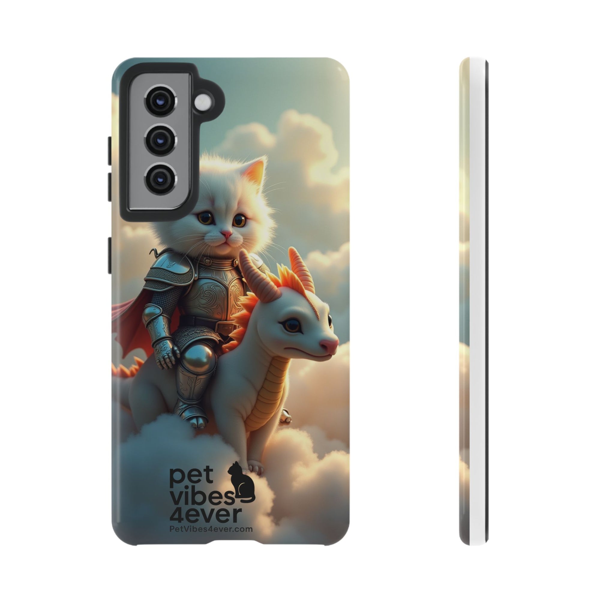 Funny Cat Phone Case, Cute Pet Lovers Gift, Cool Animal Accessory, Unique Phone Sleeve, Fantasy Vibe Phone Cover