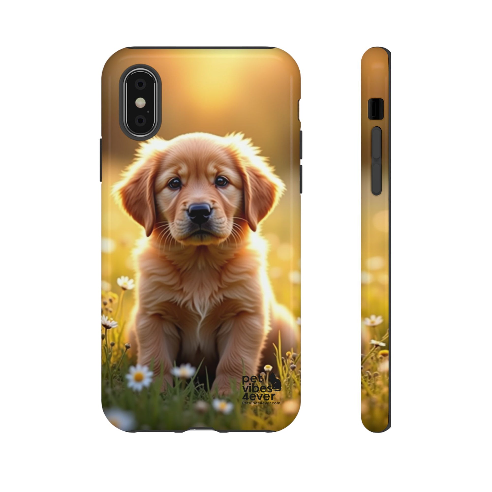 Golden Retriever Phone Case, Cute Dog Phone Cover, Pet Lover Gift, Tough Phone Cases, Puppy Design Mobile Protector