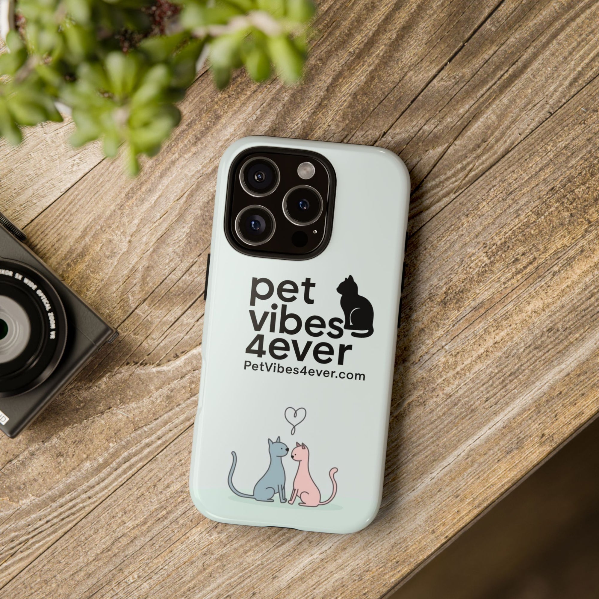 Pet Lover Phone Case - Cute Cat Lover Gift, Animal Protective Cover, Pet Vibes Merchandise, Birthday Present, Custom Phone Accessory