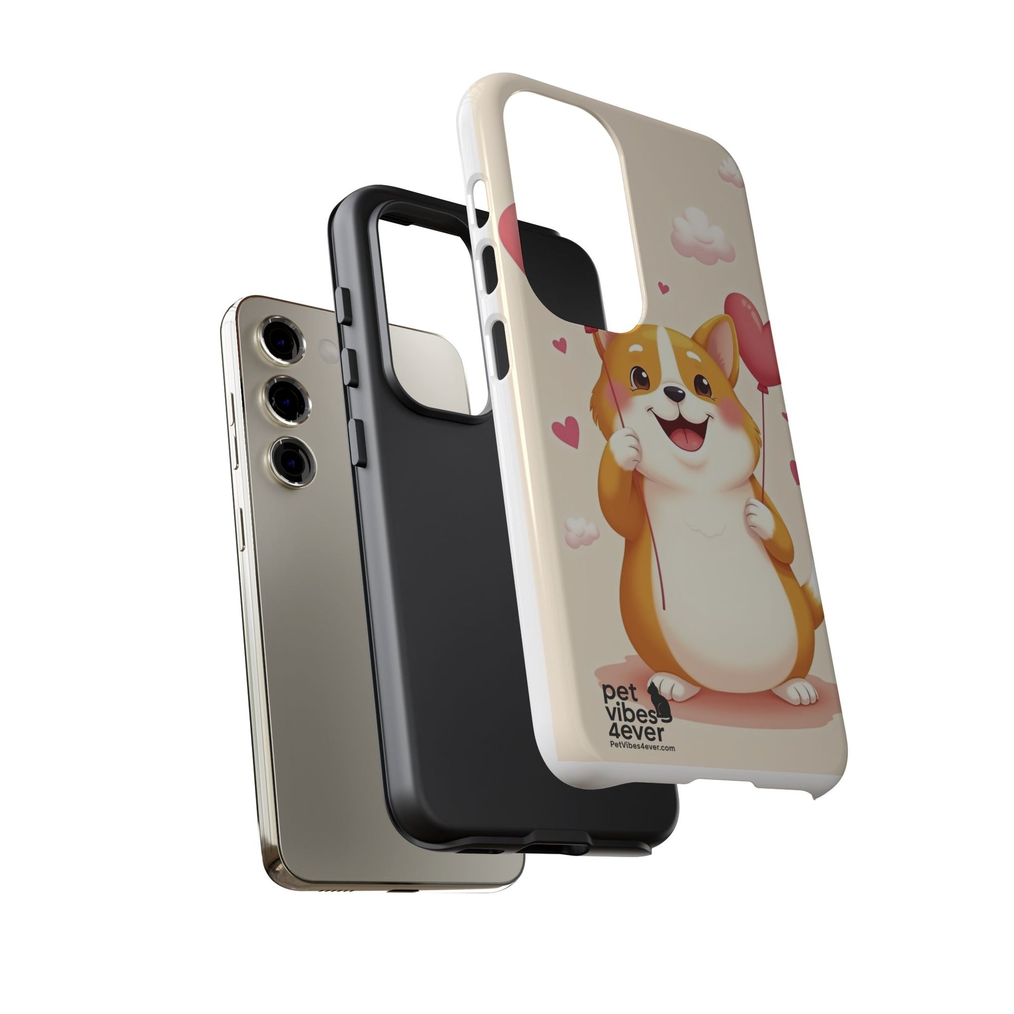 Corgi Phone Case - Cute Pet Lover, Dog Lover Gift, Fun Accessories, Love Themed, Unique Cell Cover
