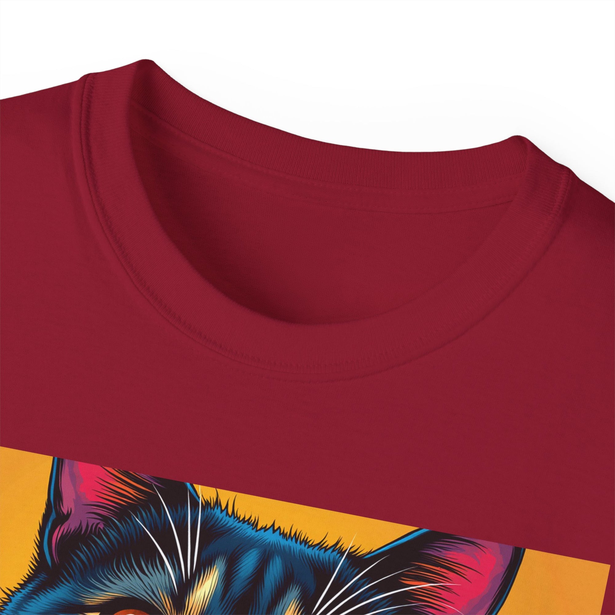 Whimsical Cat Art Tee, Funny Cat Lover Shirt, Gift for Cat Owners, Unique Pet Theme Apparel, Cozy Everyday Wear, Birthday Gift