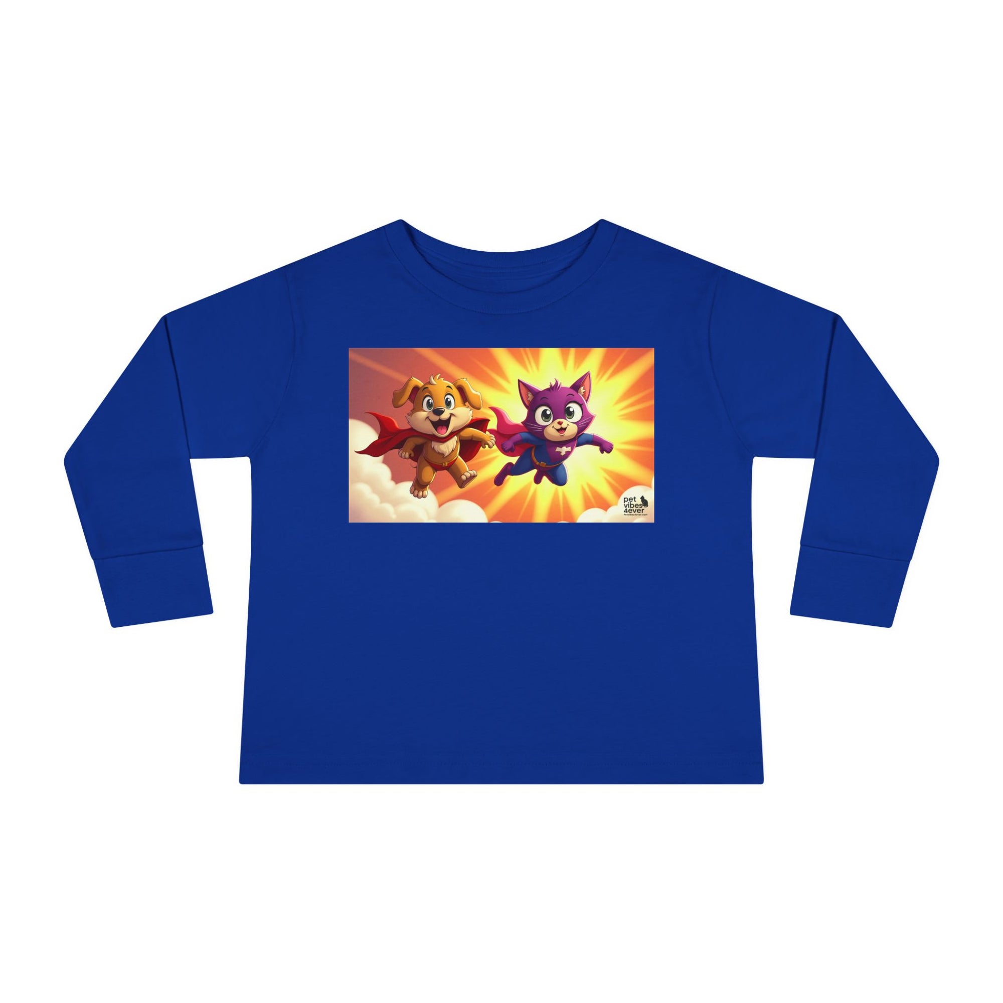 Toddler Superhero Long Sleeve Tee, Kids Shirt, Playtime Apparel, Gift for Toddlers, Fun Family Outing Clothing