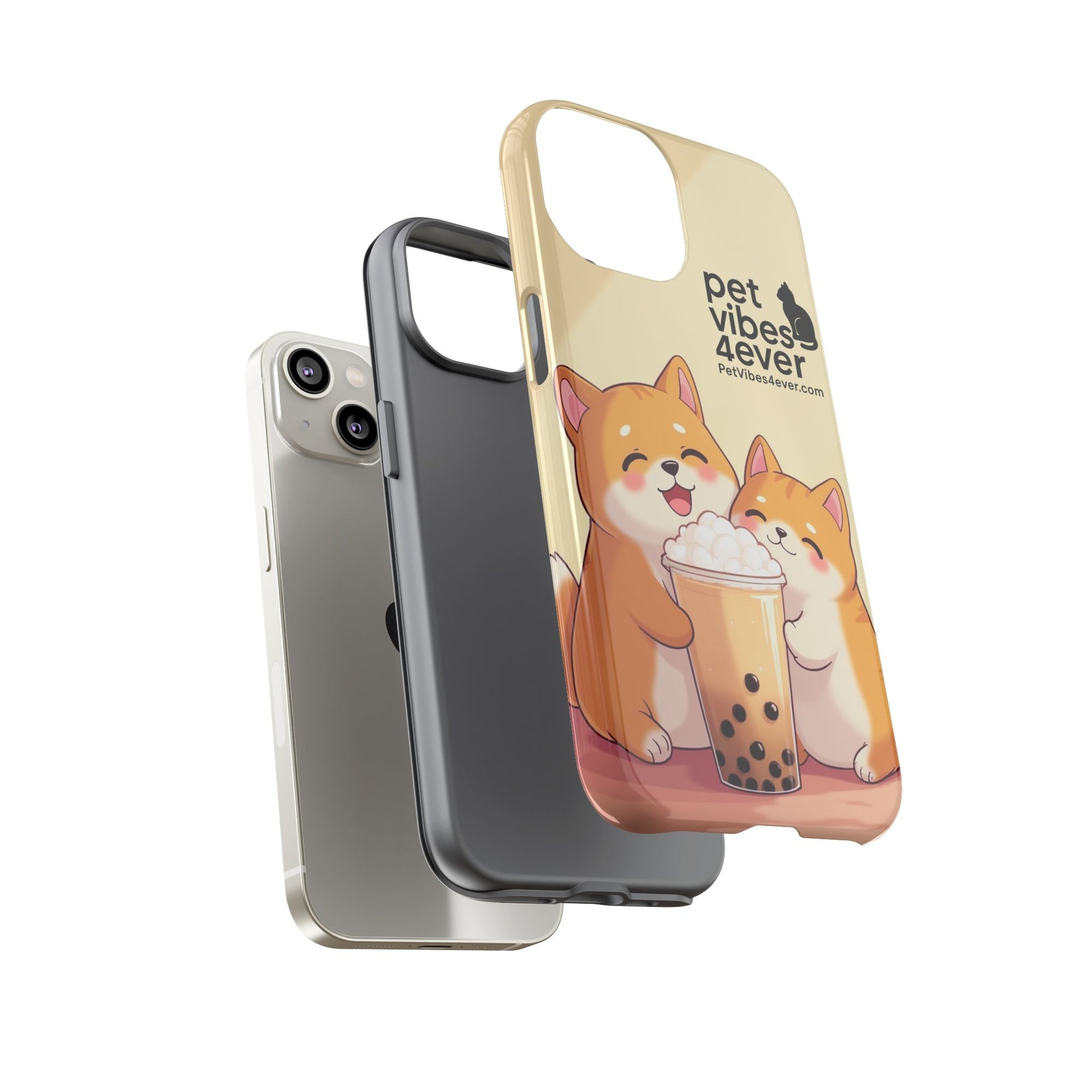 Cute Corgi Phone Cases - Playful Pet Vibes, Dog Lover Gift, Cute Animal Accessories, Pet Owner Decoration, kawaii phone cover