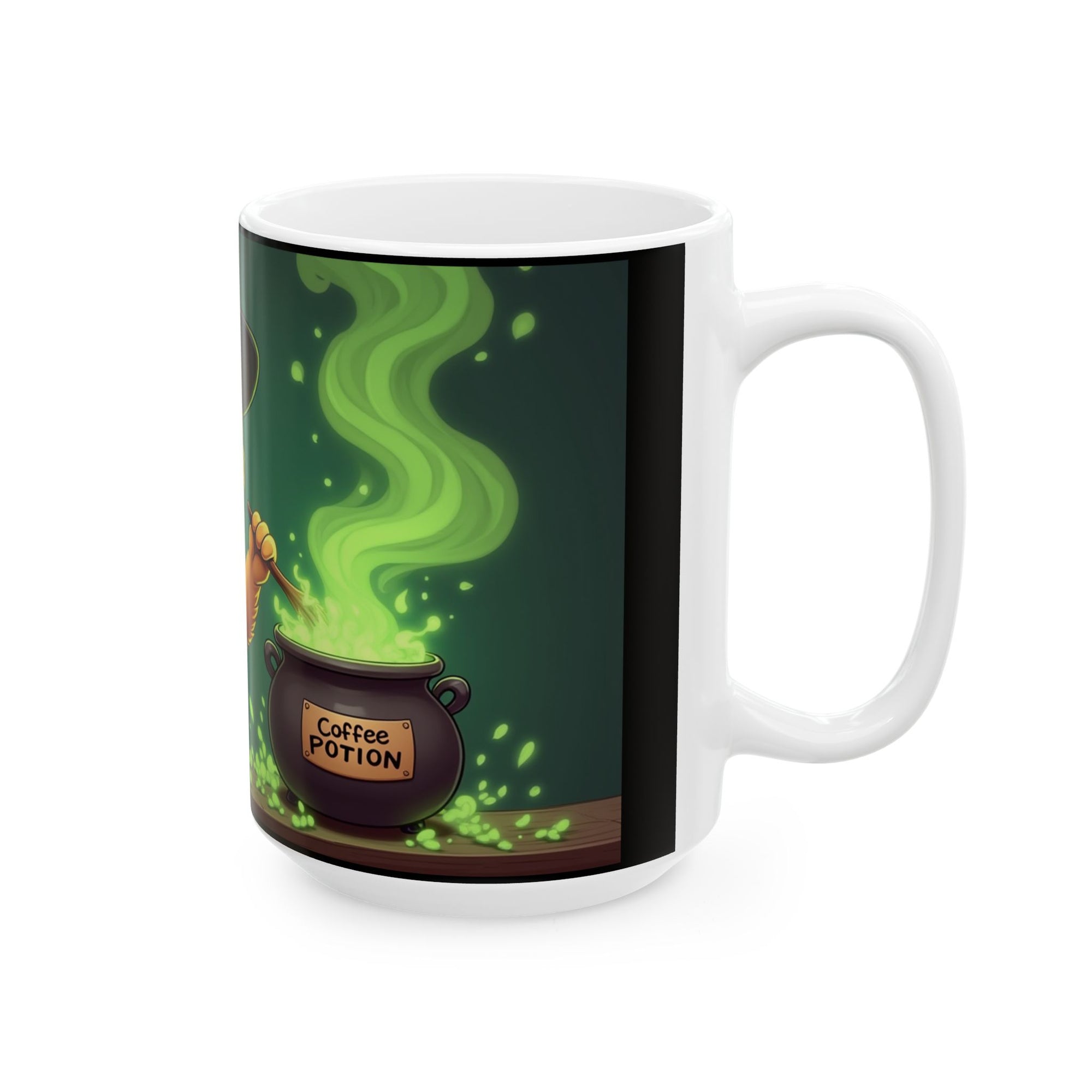 Whimsical Dog Potion Ceramic Mug - Perfect for Pet Lovers, Halloween Gifts, Coffee Lovers, Cute Mug, Animal Lover's Gift
