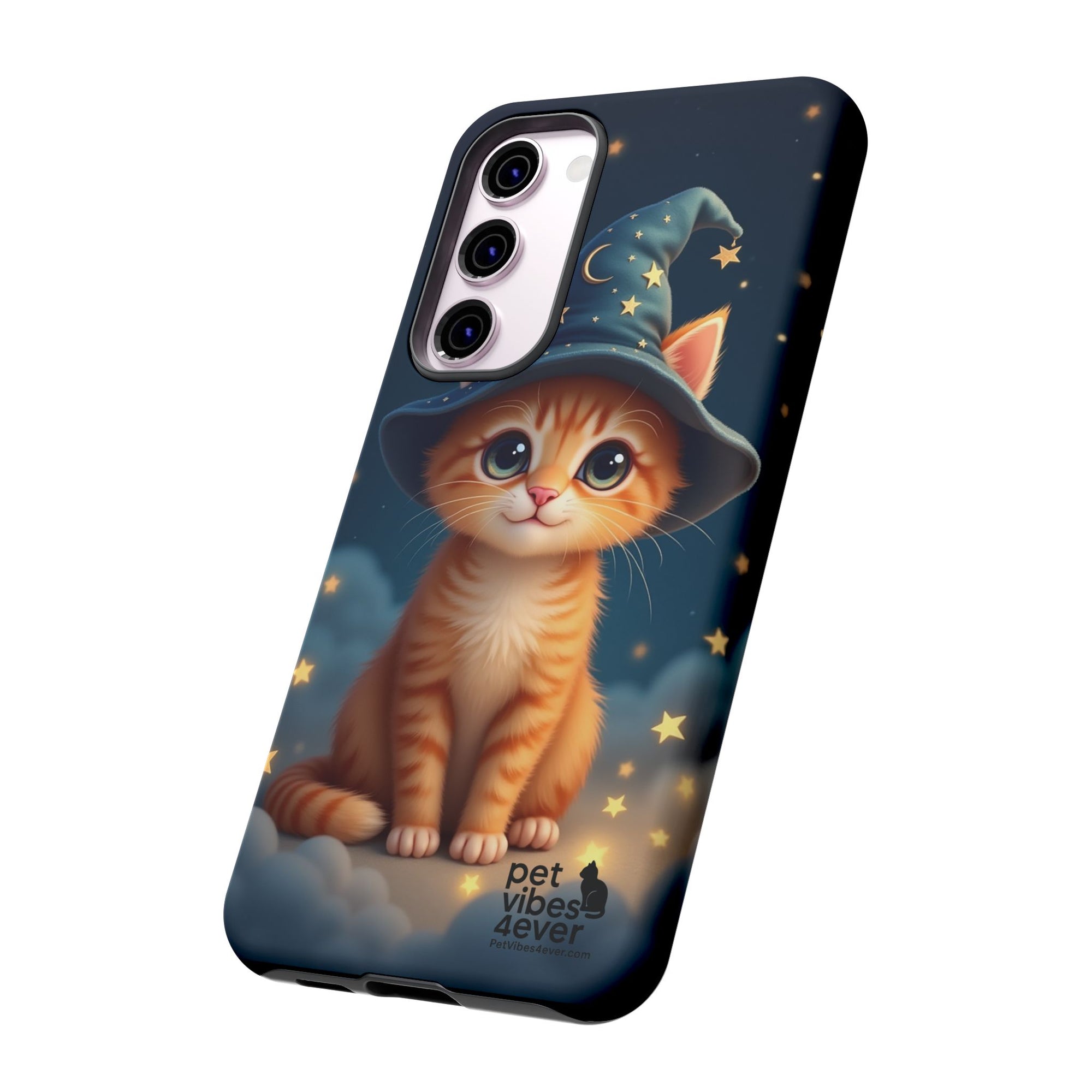 Cat-Themed Phone Case, Magical Cat Case, Pet Lover Gift, Cute Animal Accessories, Birthday Present For Cat Owners