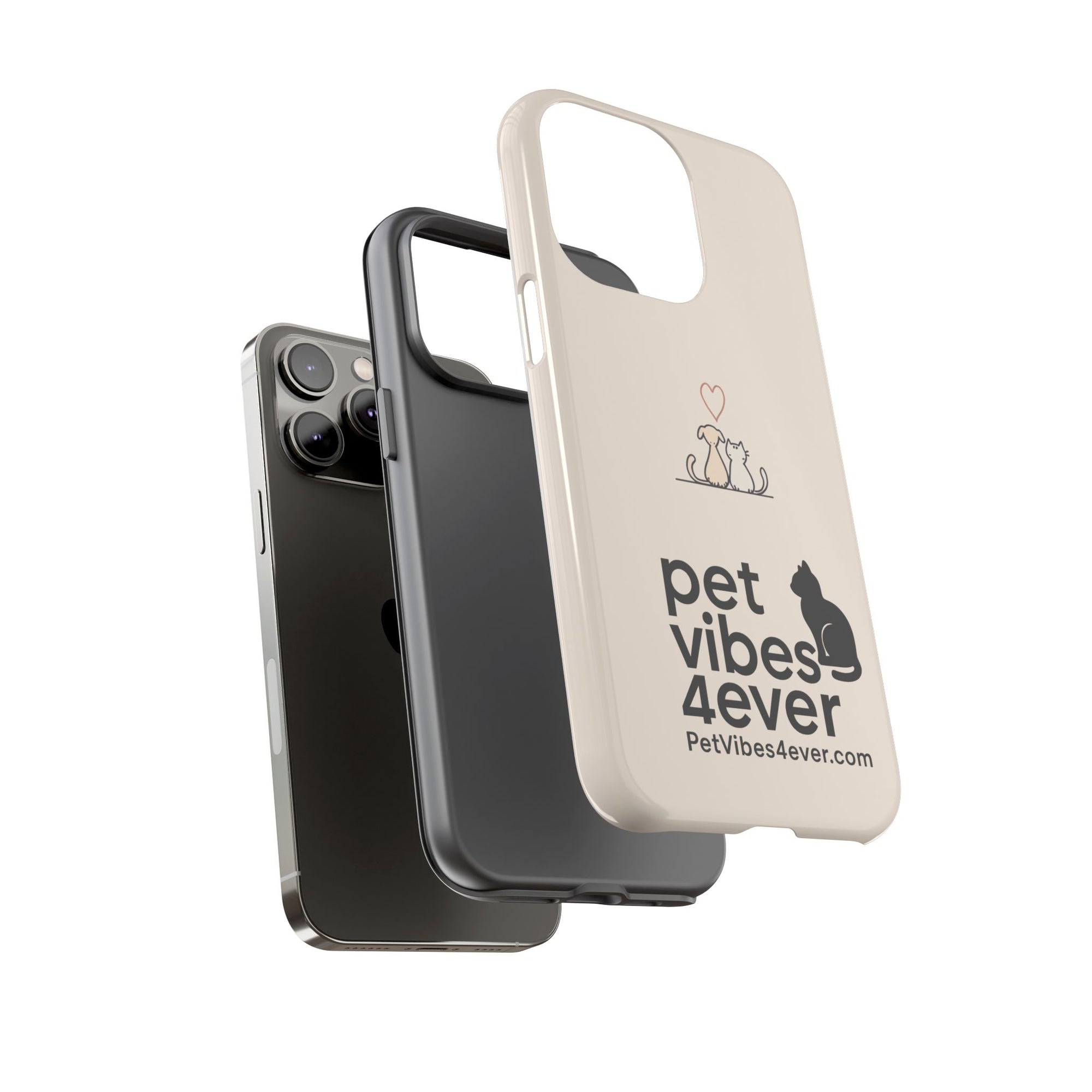 Pet Lovers Phone Case, Cute Animal Design, Tough Cases for Dog and Cat Lovers, Gift for Pet Owners, Unique Pet Accessory