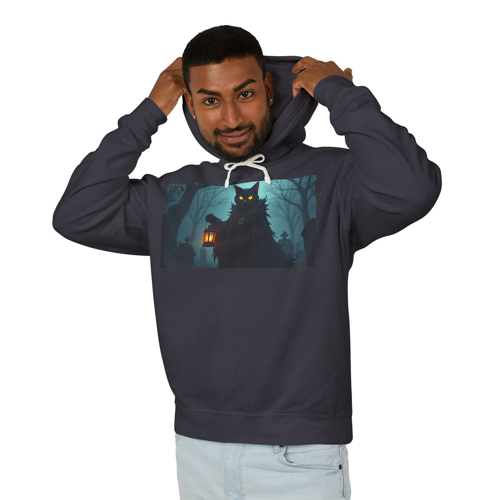 Mysterious Forest Hoodie, Cozy Lightweight Hooded Sweatshirt for Fall, Perfect for Halloween, Unisex Gift, Casual Wear, Autumn Style