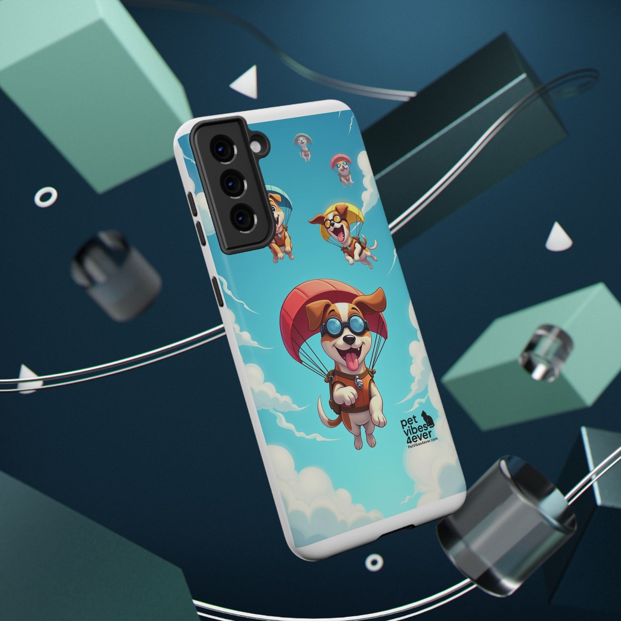 Playful Pet Vibes iPhone Case | Impact-Resistant Dog Design, Gifts for Dog Lovers, Cute Phone Accessory, Fun Pet Merchandise, [...]