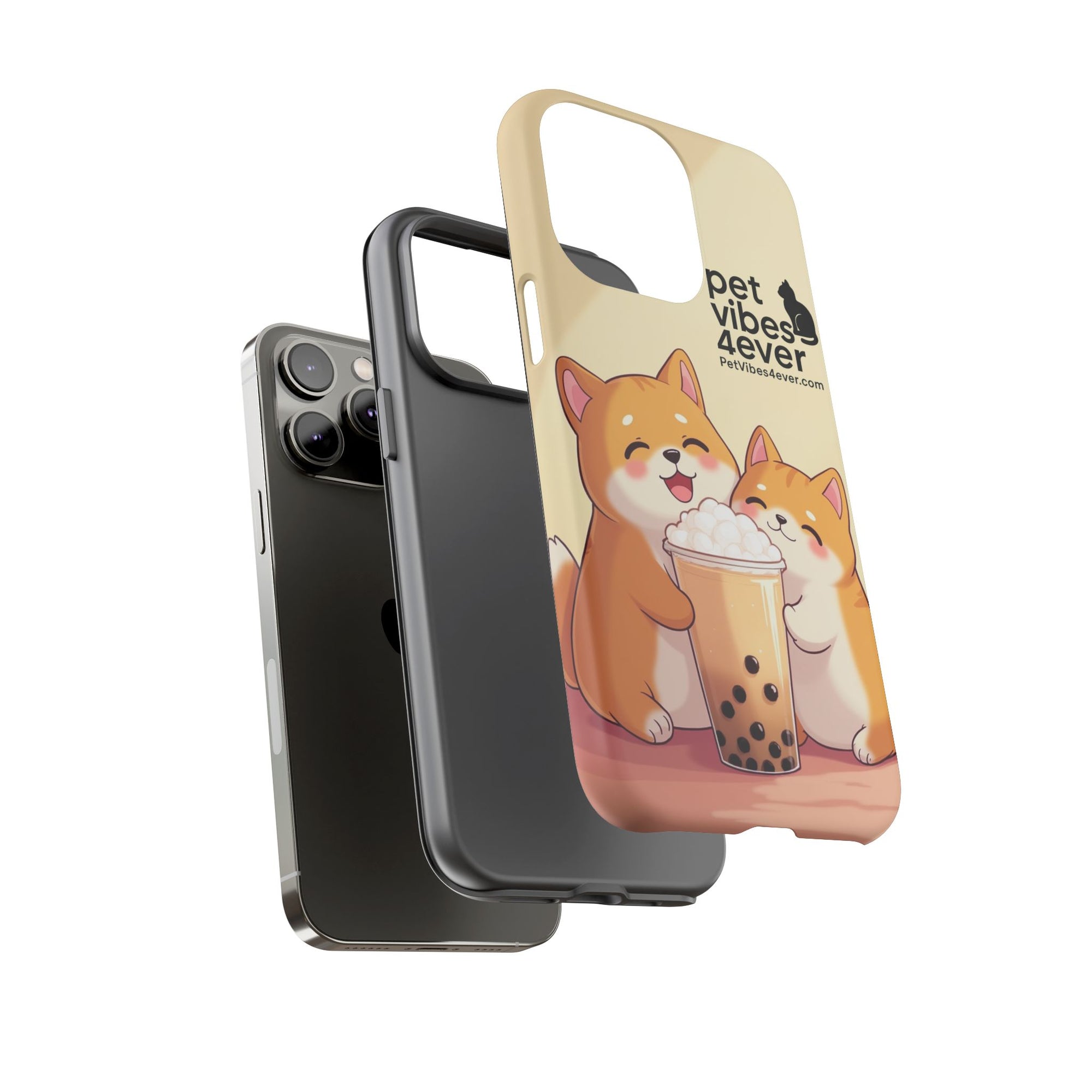 Cute Corgi Phone Cases - Playful Pet Vibes, Dog Lover Gift, Cute Animal Accessories, Pet Owner Decoration, kawaii phone cover