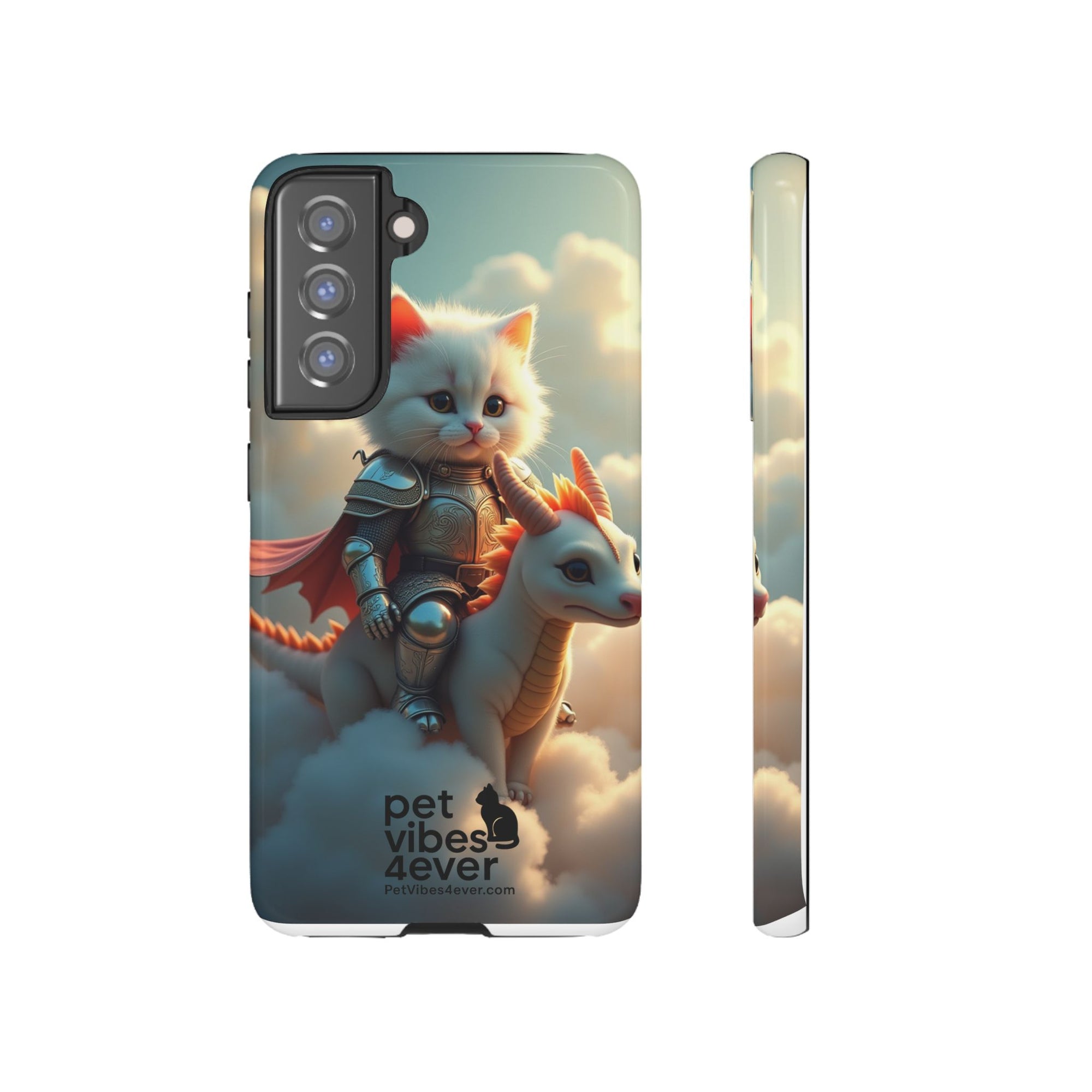 Funny Cat Phone Case, Cute Pet Lovers Gift, Cool Animal Accessory, Unique Phone Sleeve, Fantasy Vibe Phone Cover