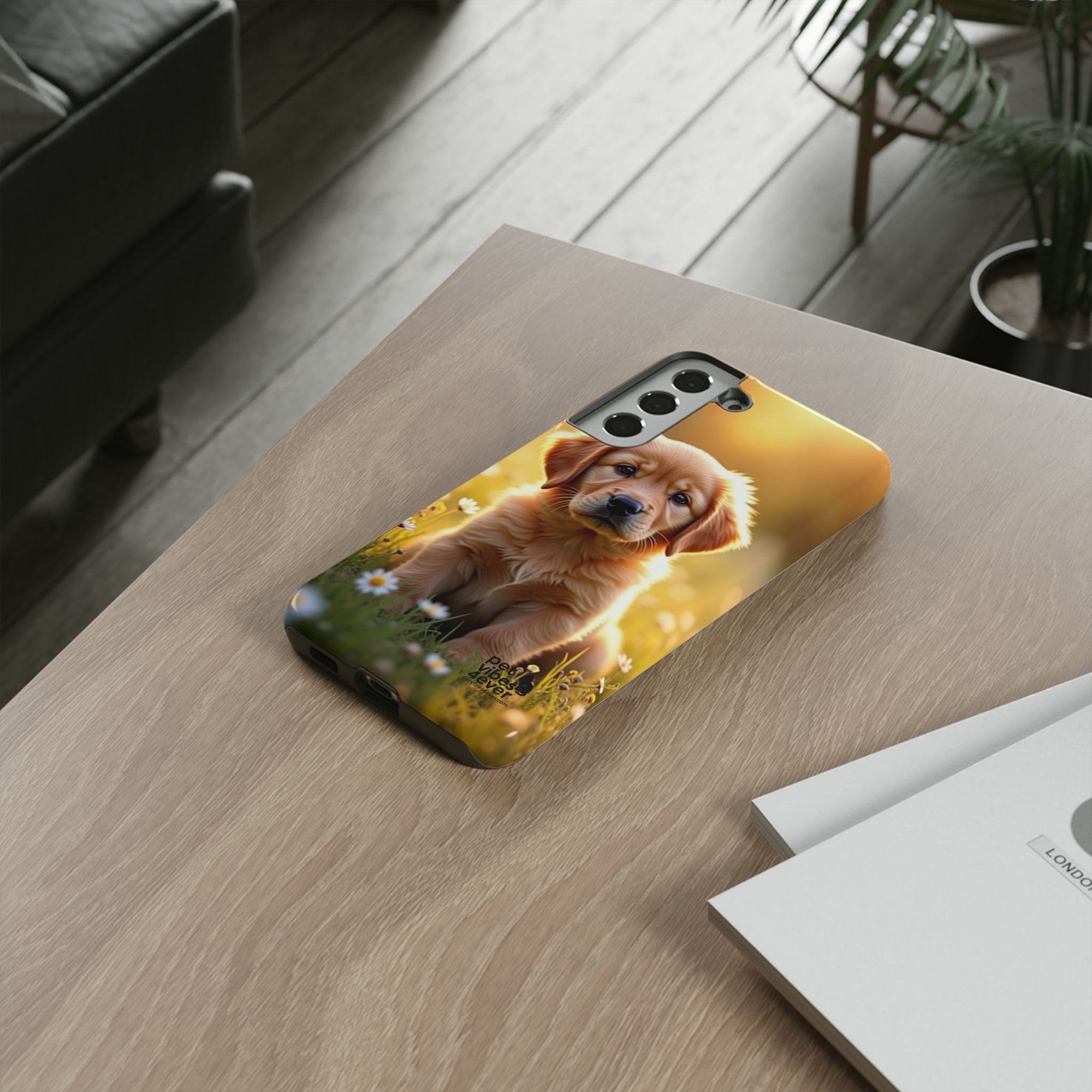 Cute Puppy Phone Case, Pet Lover Gift, Dog Owner Accessory, Animal Lover Merchandise, Birthday Gift for Him/Her