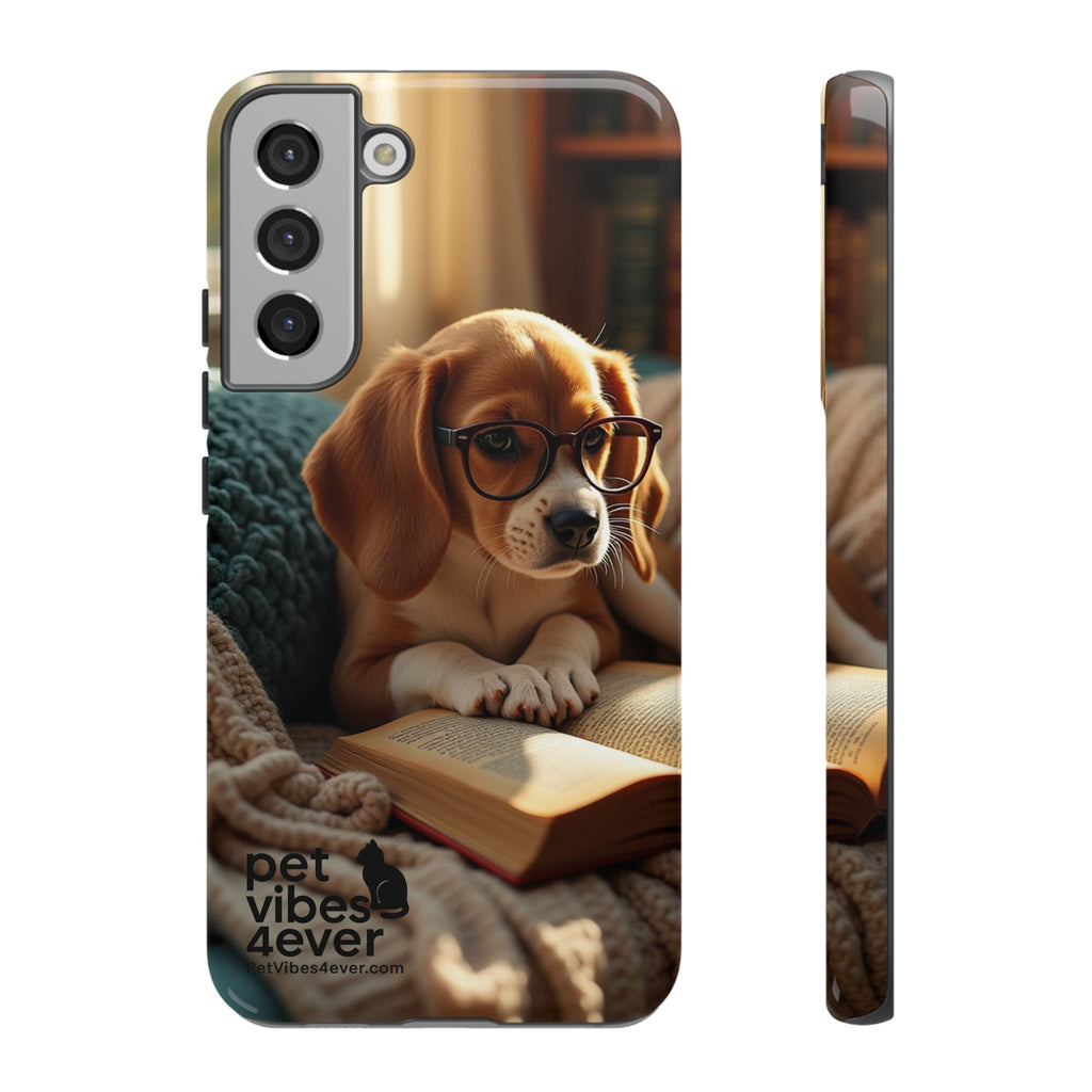 Dog-Themed Phone Case with "Pet Vibes Forever" Design, Cute Dog Accessories, Pet Lover Gift, Phone Cover, Animal Lover Decor