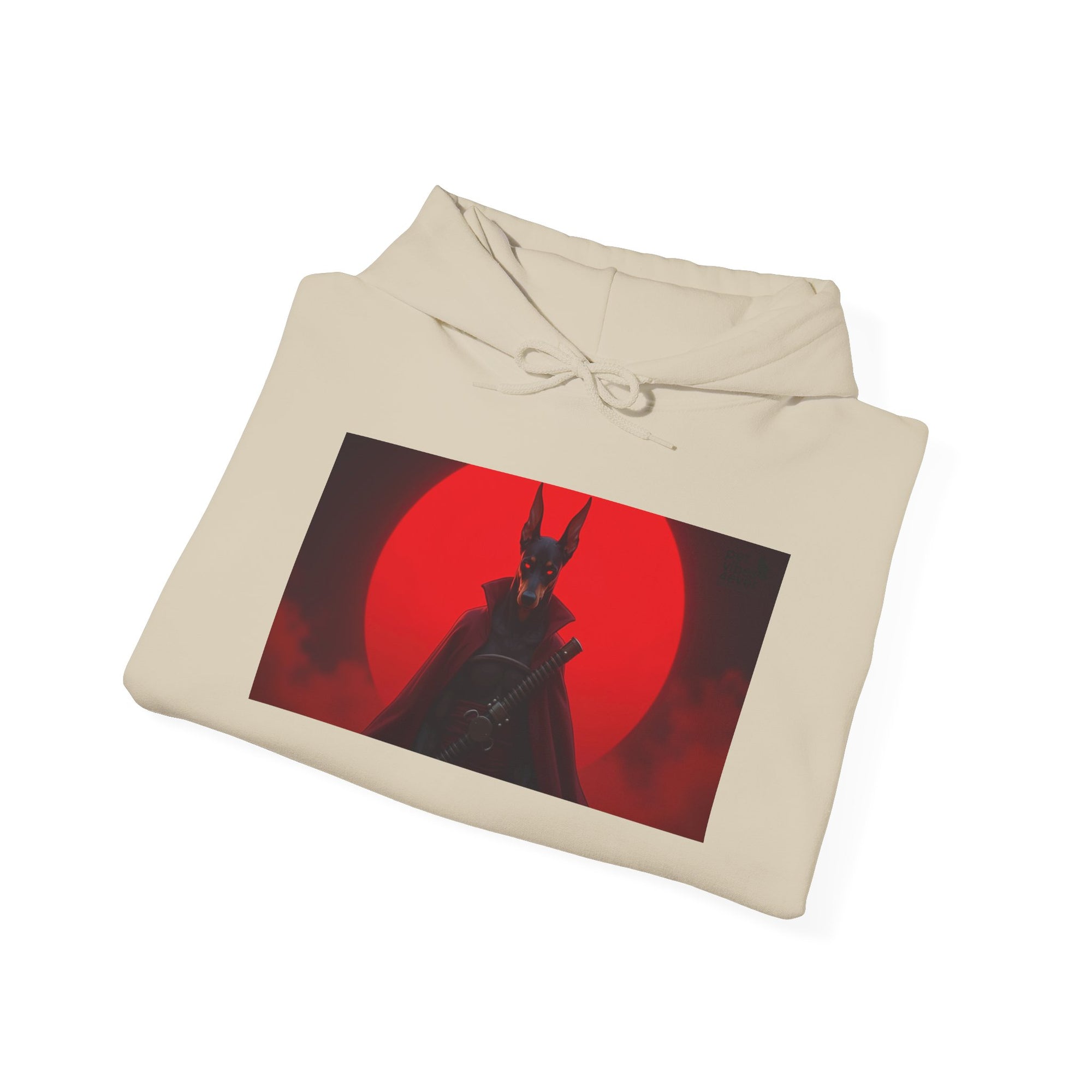 Red Sun Graphic Hoodie for Fans, Perfect for Cozy Days, Gifting, Festivals, and Casual Outings.