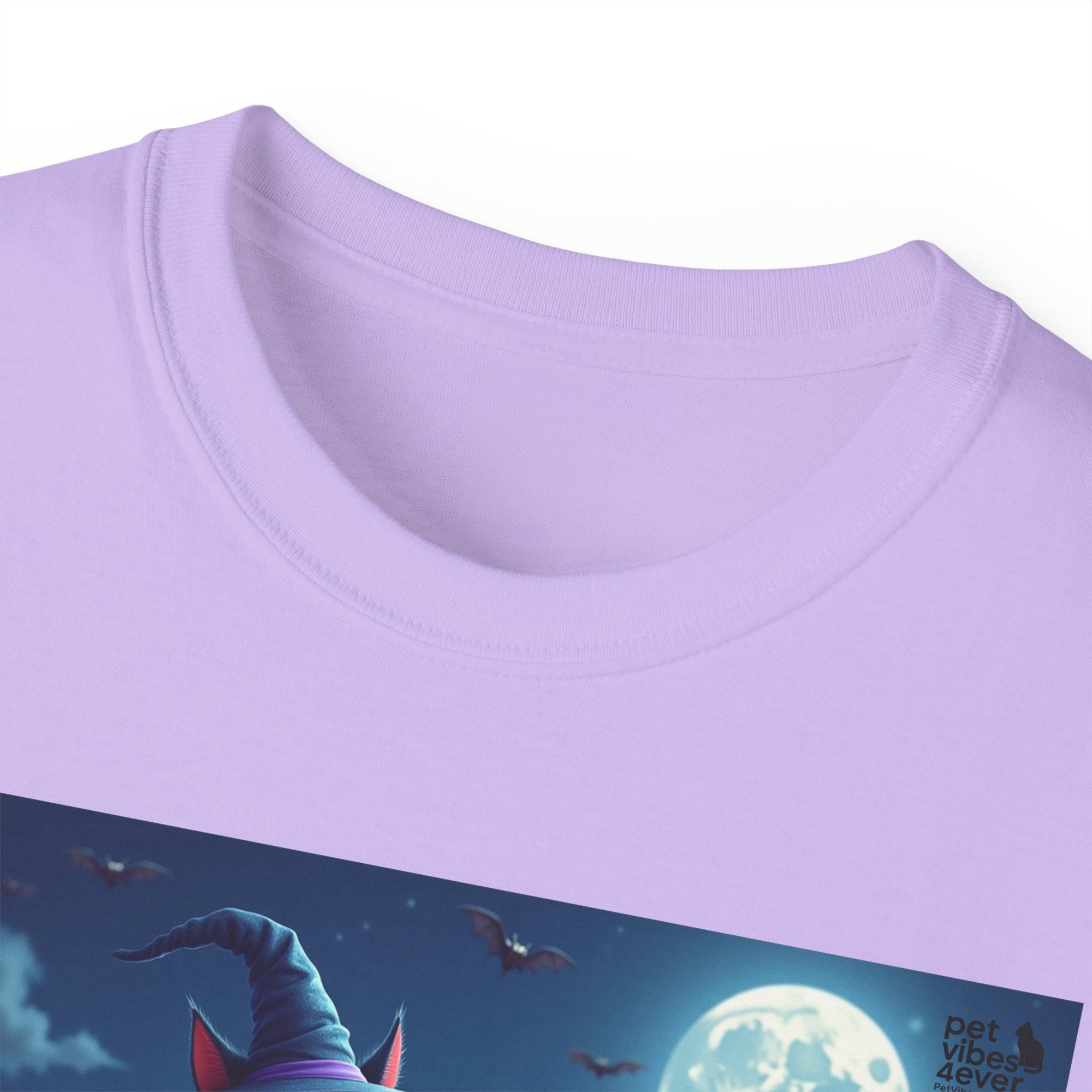 Moonlit Witch Unisex Tee | Spooky Vibes, Halloween Must-Have, Cozy Gift, Comfortable Everyday Wear, Magical Spirit Apparel