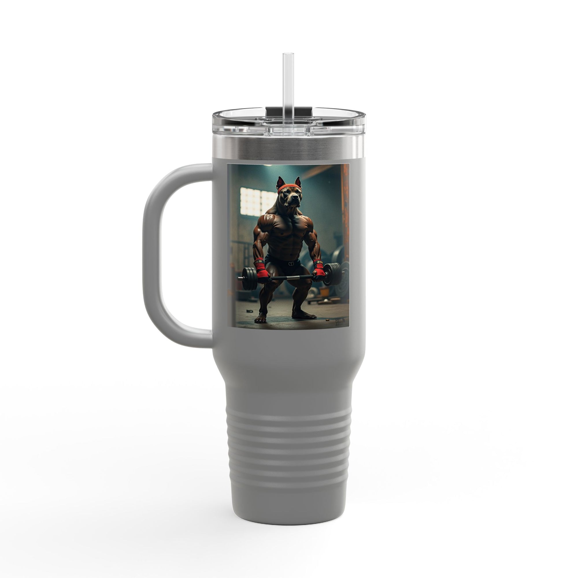 Insulated Travel Mug, Pet Lover's 40oz Coffee Tumbler, Perfect for Hot Drinks, Gifts for Cat Owners, Travel Companion, Pet Vibes 4ever