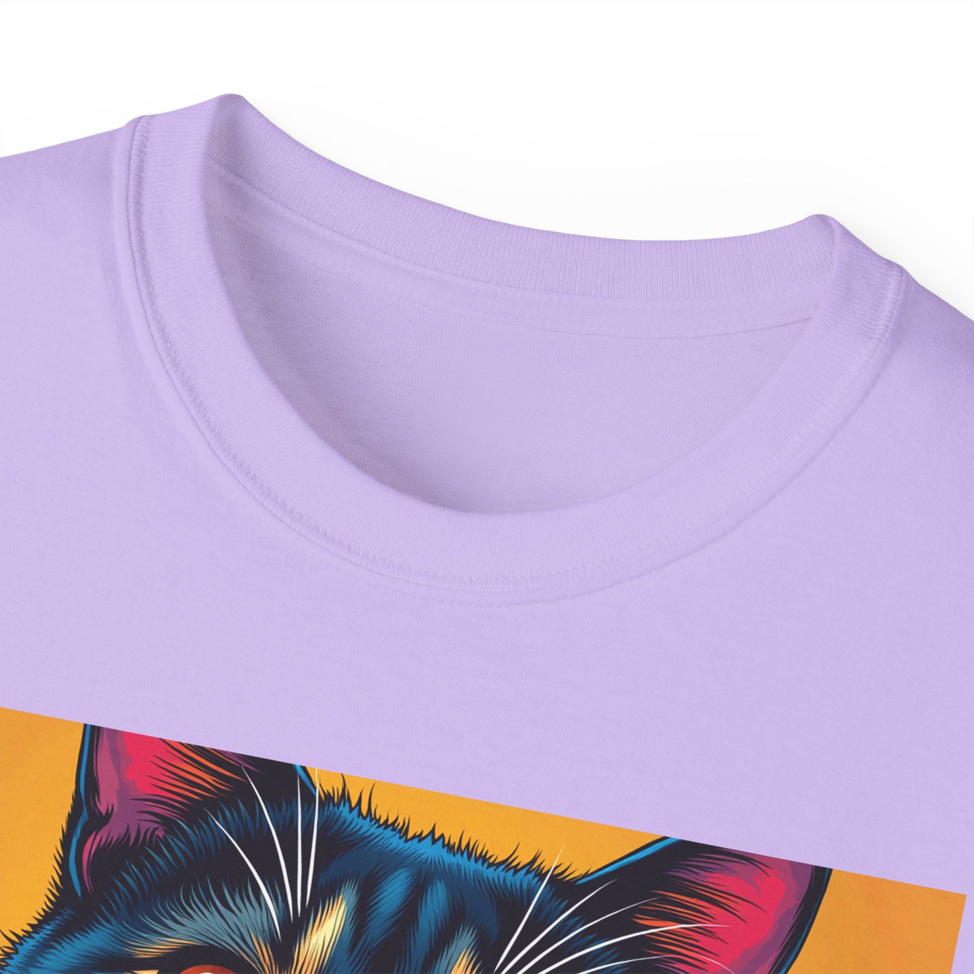 Whimsical Cat Art Tee, Funny Cat Lover Shirt, Gift for Cat Owners, Unique Pet Theme Apparel, Cozy Everyday Wear, Birthday Gift