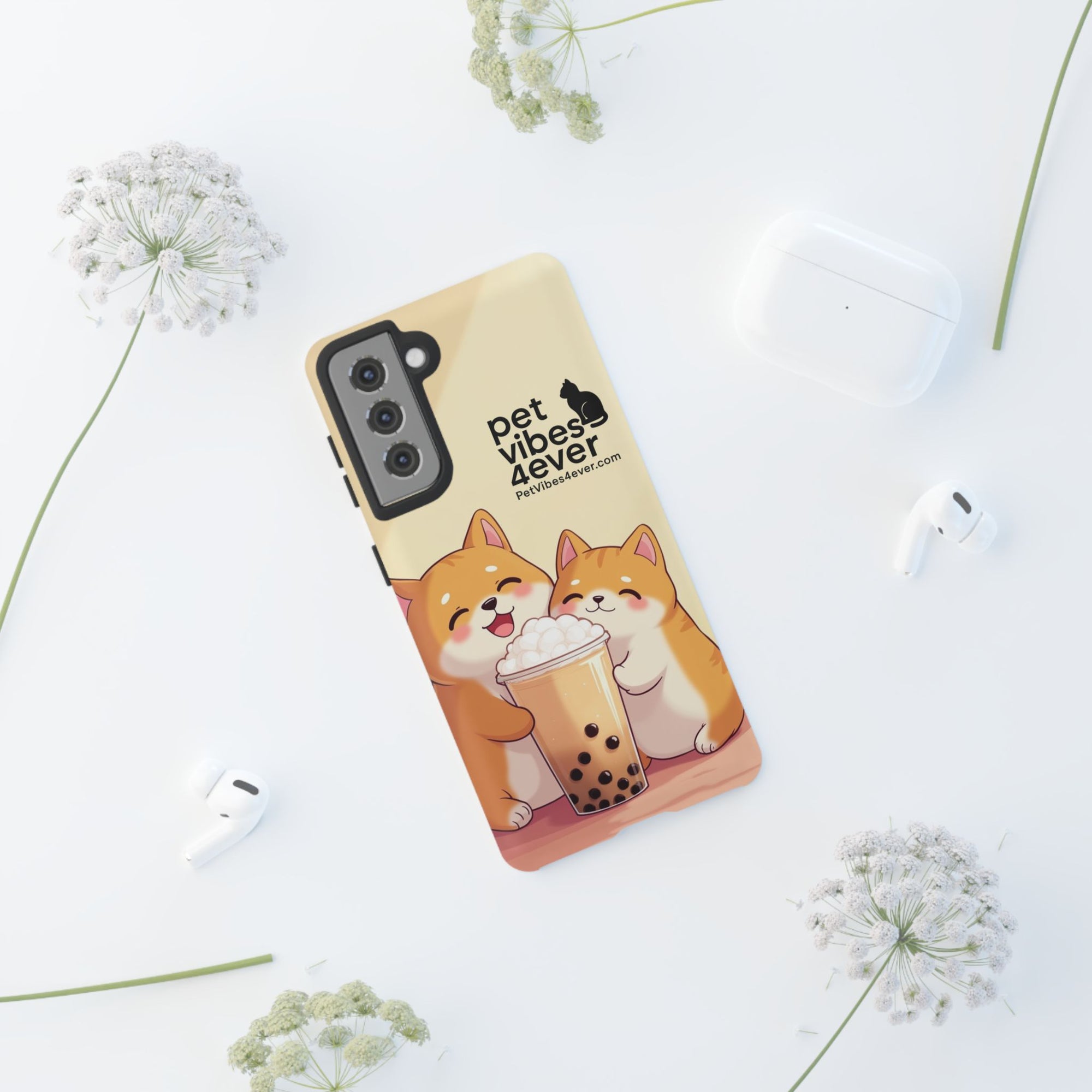 Cute Pet Phone Case, Animal Lover Accessory, Gifts for Dog Lovers, Adorable Corgi Design, Kawaii Style Protection