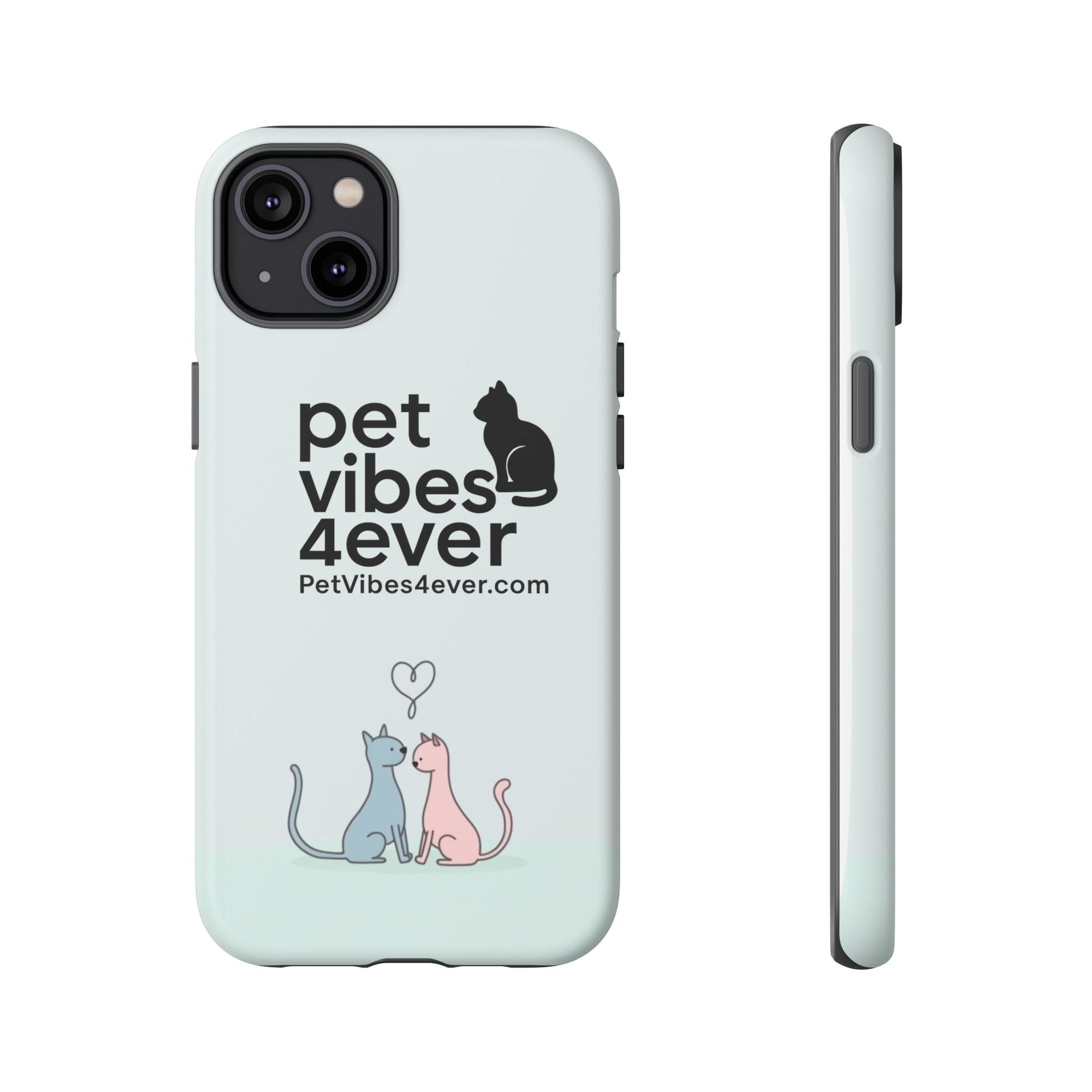Pet Lover Phone Case - Cute Cat Lover Gift, Animal Protective Cover, Pet Vibes Merchandise, Birthday Present, Custom Phone Accessory